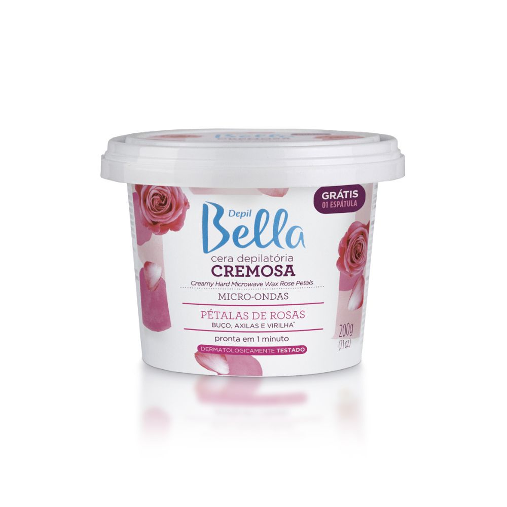 Cera Depilatória Depil Bella para Micro-Ondas Pétalas 200 g
