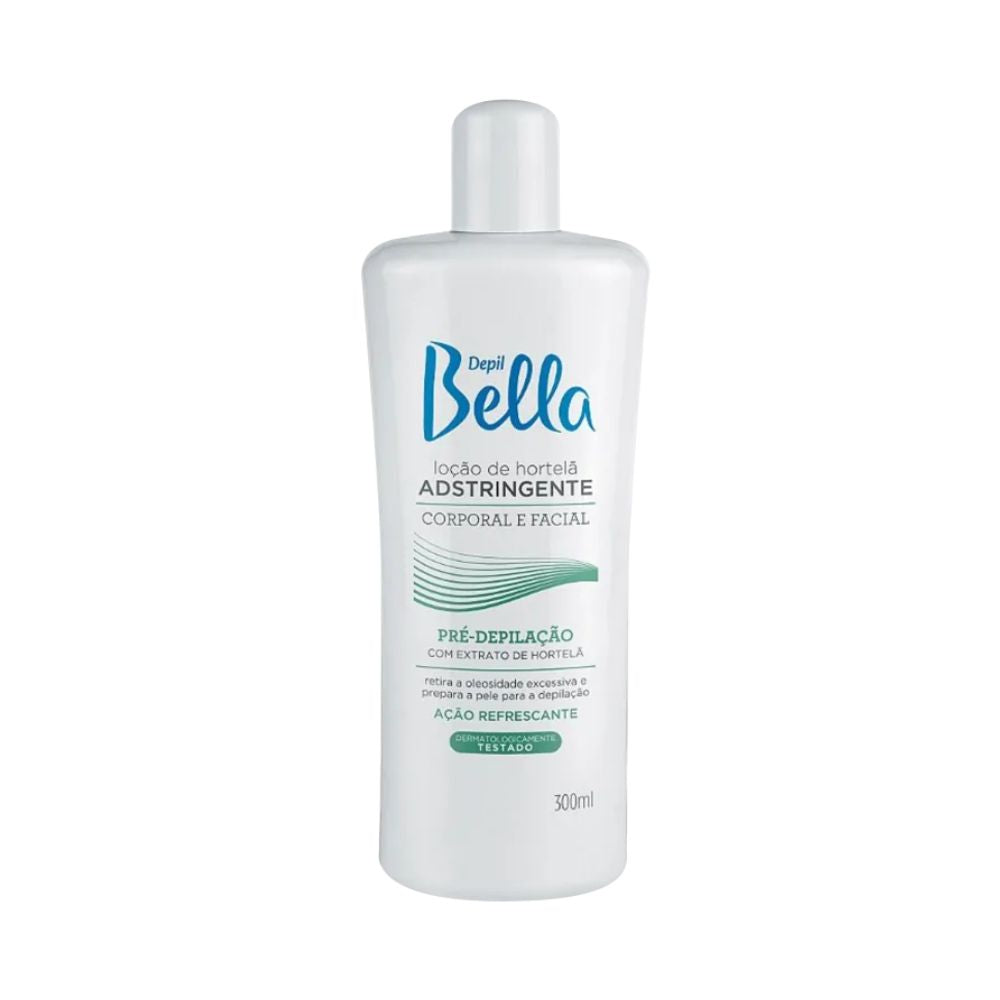 Depil Bella Loção Pré Depilatória de Hortelã 300 ml