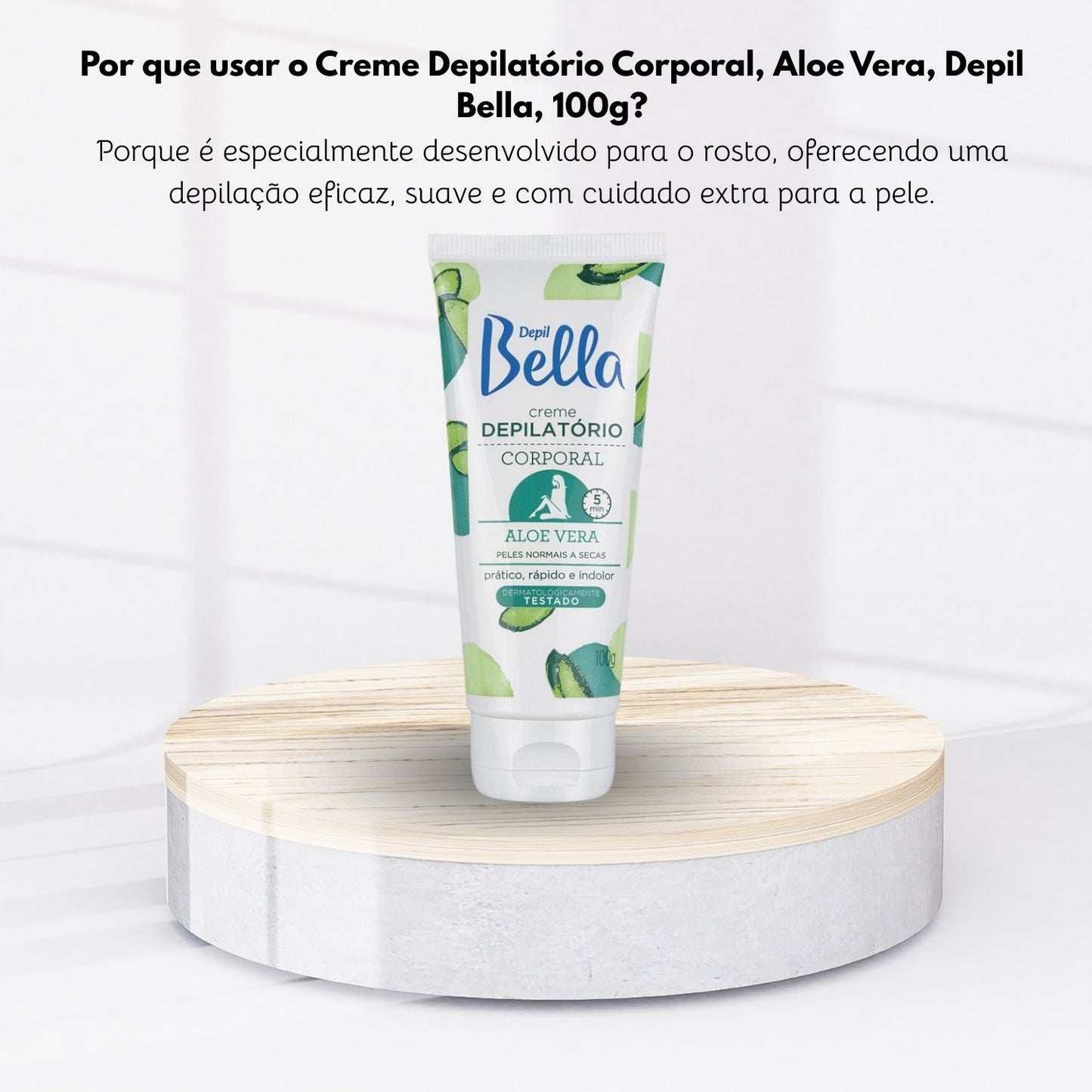 Depil Bella Creme Depilatório Corporal Aloe Vera 100 g