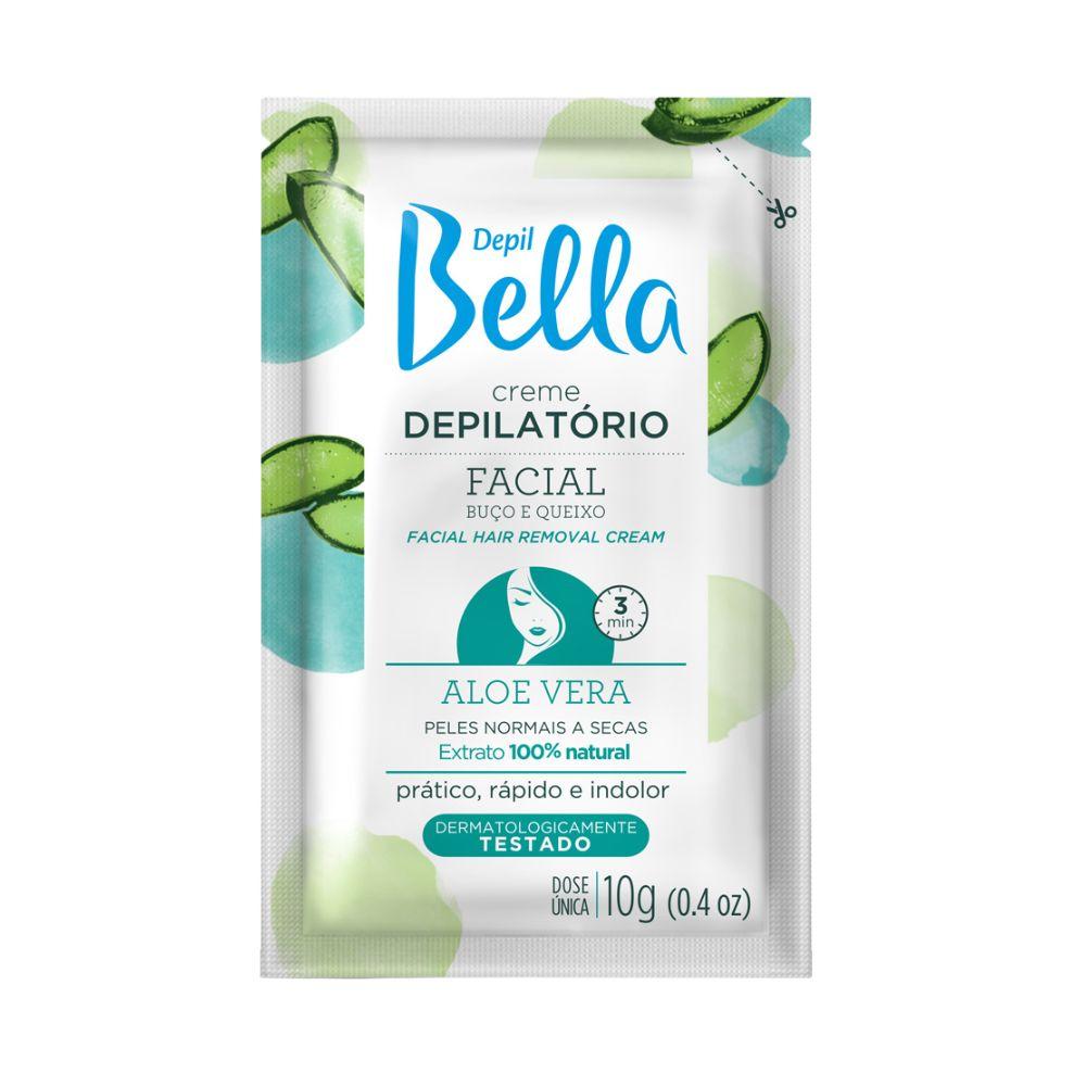 Depil Bella Creme Depilatório Facial Aloe Vera 10 g