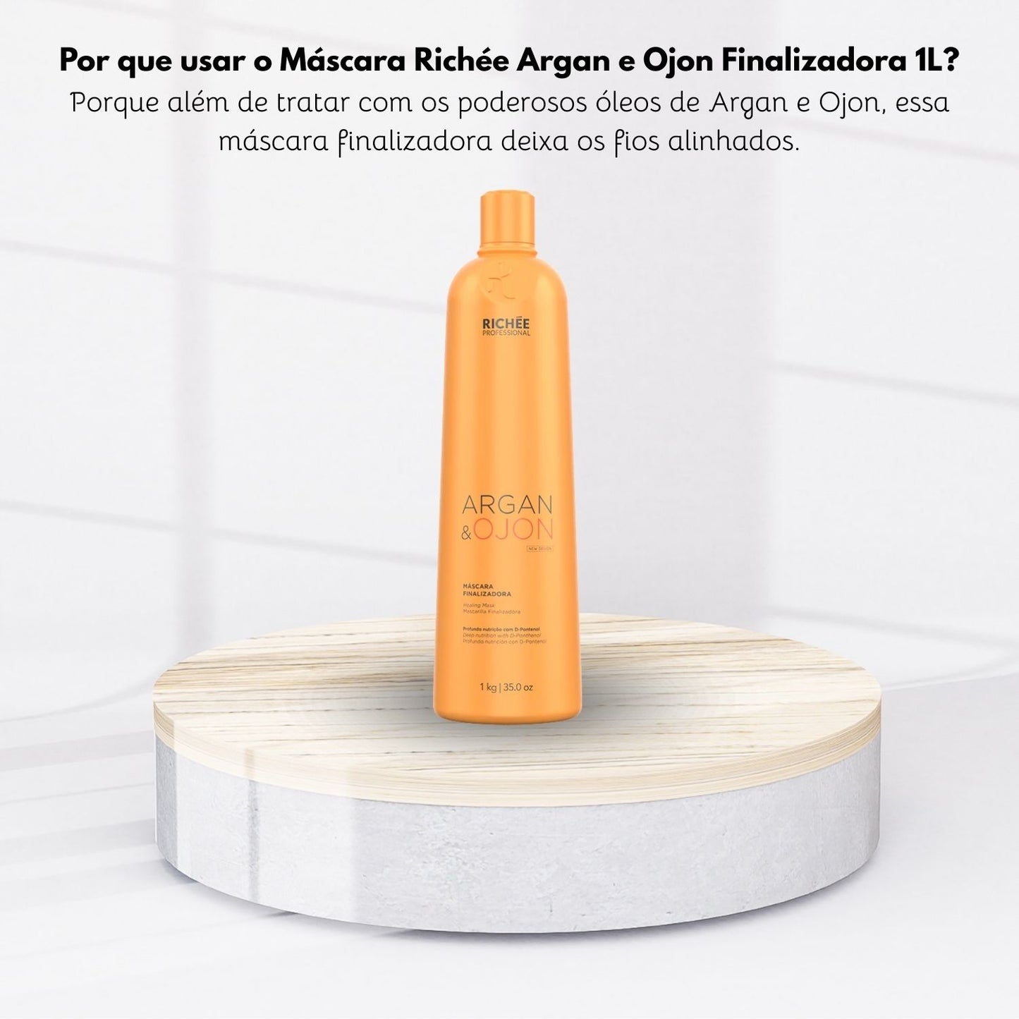Máscara Richée Argan e Ojon Finalizadora 1 Litro