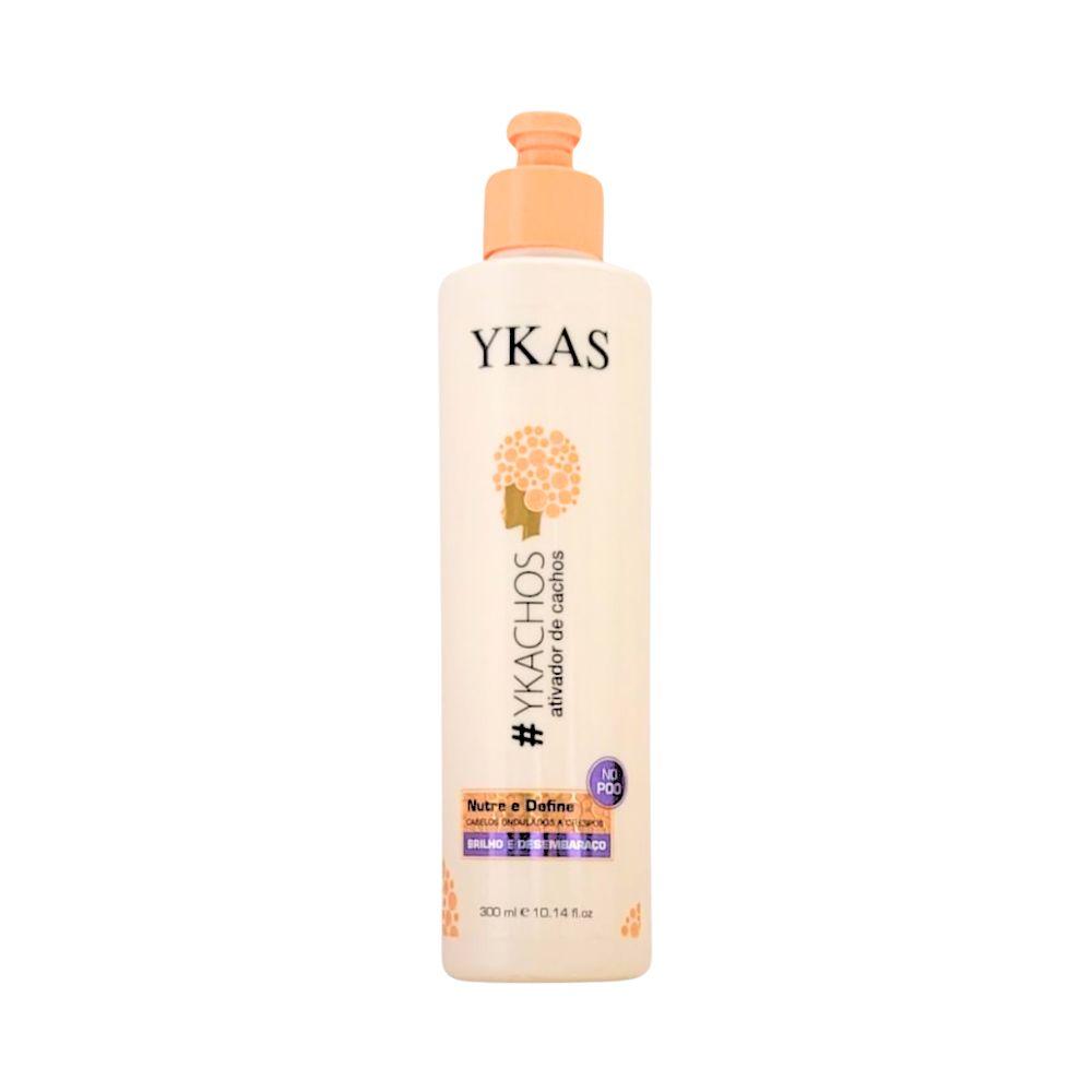 Ativador De Cachos Ykas Ykachos para Cabelo Cacheado 300 ml