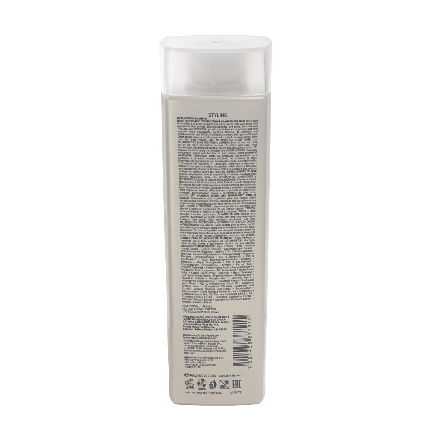 Shampoo Tec Italy Metamorfosi 300 ml