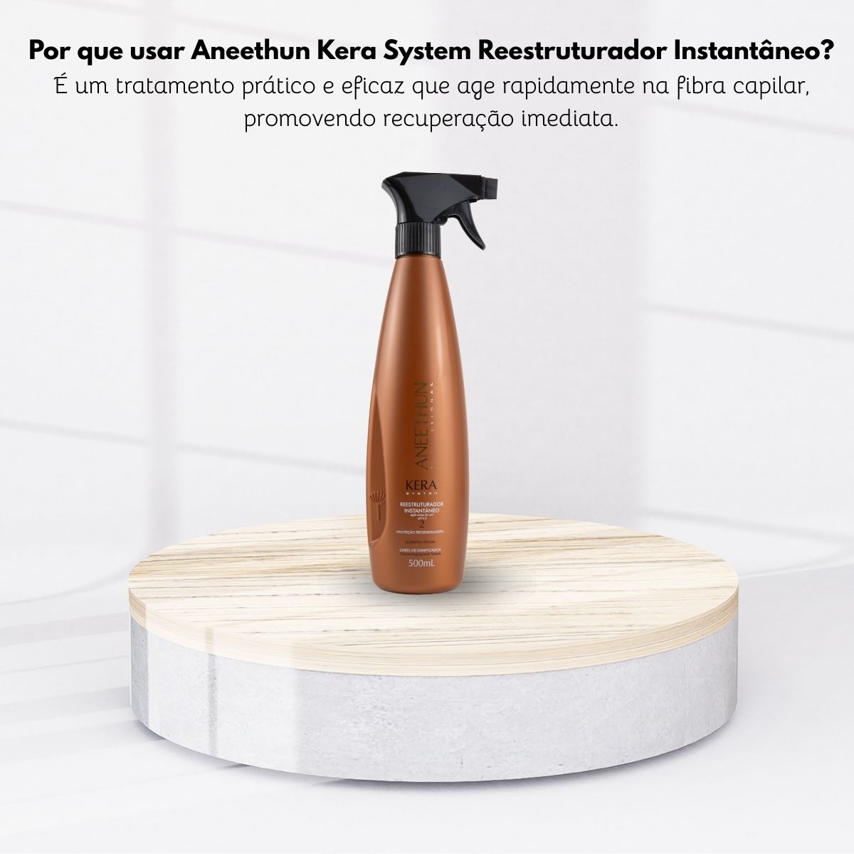 Máscara Aneethun Kera Reestruturador Instantâneo 500 ml