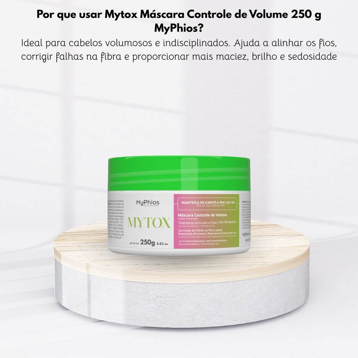 Botox Capilar Capilar MyPhios Mytox Máscara Controle de Volume 250 g