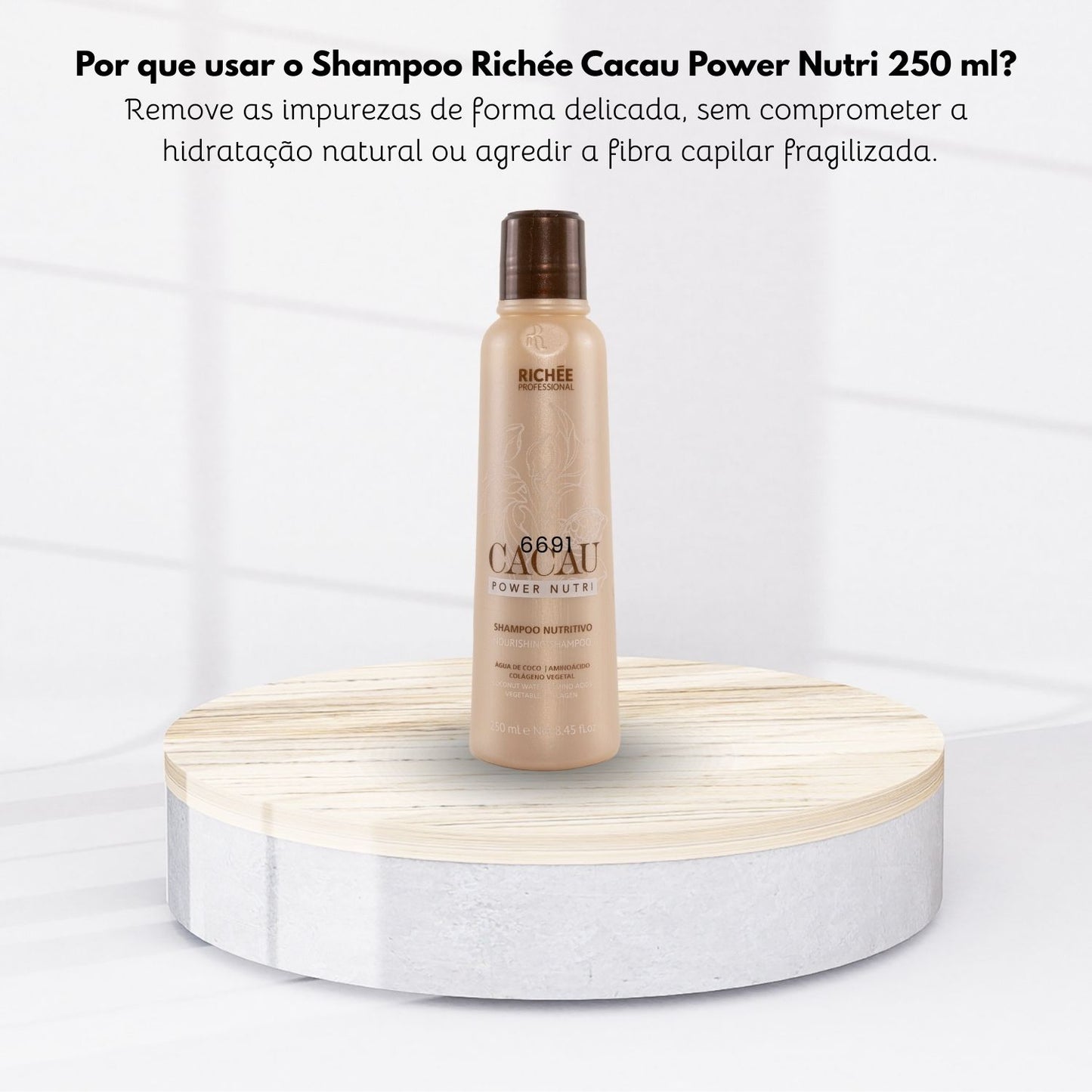 Shampoo Richée Cacau Power Nutri 250 ml
