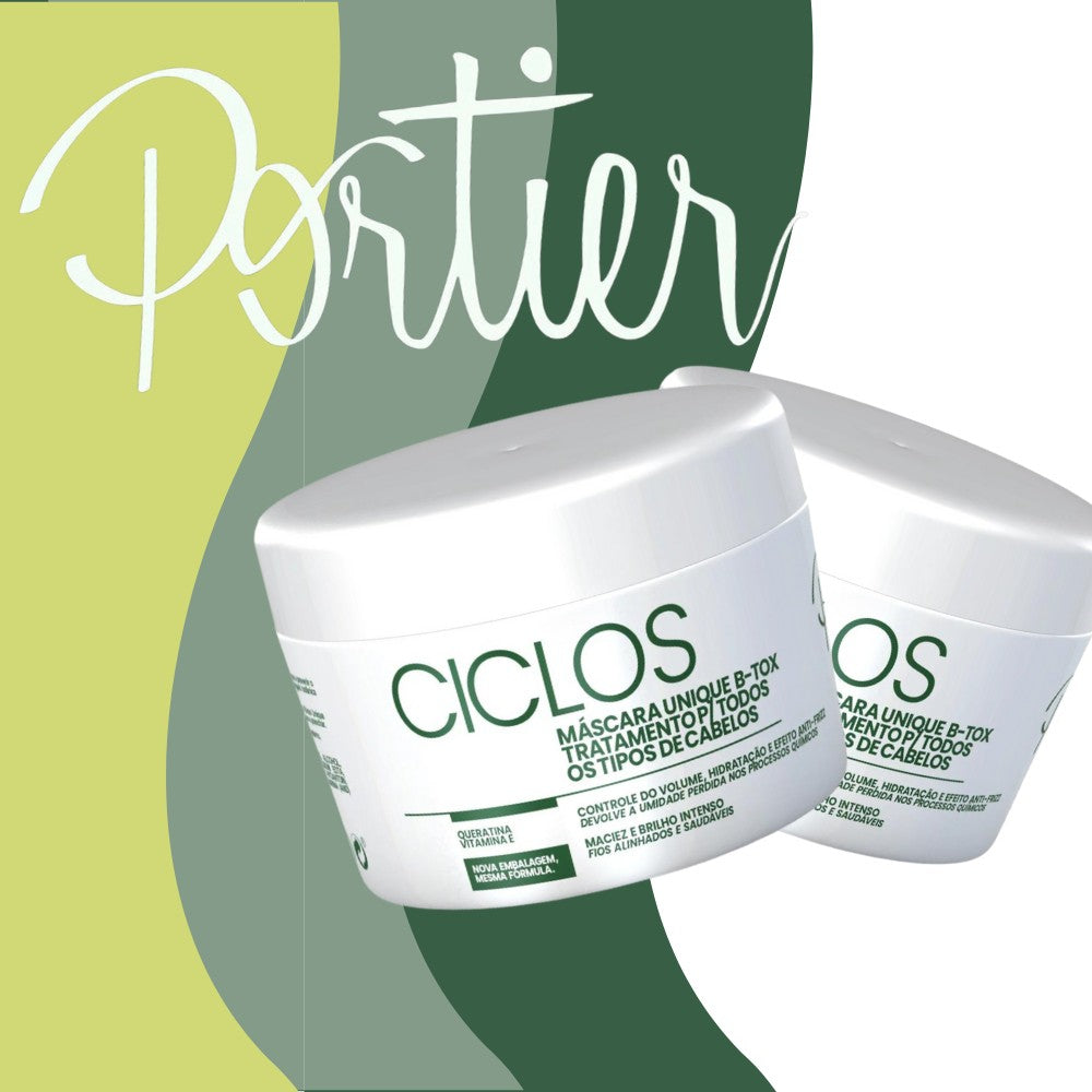 Botox Capilar Capilar Portier Ciclos Unique B-Tox Máscara Capilar 250 g