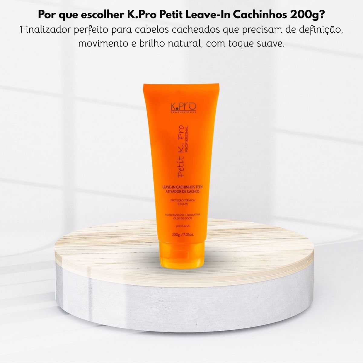 Ativador de Cachos K.Pro Petit Cachinhos Teen para Cabelo Cacheado 200 g