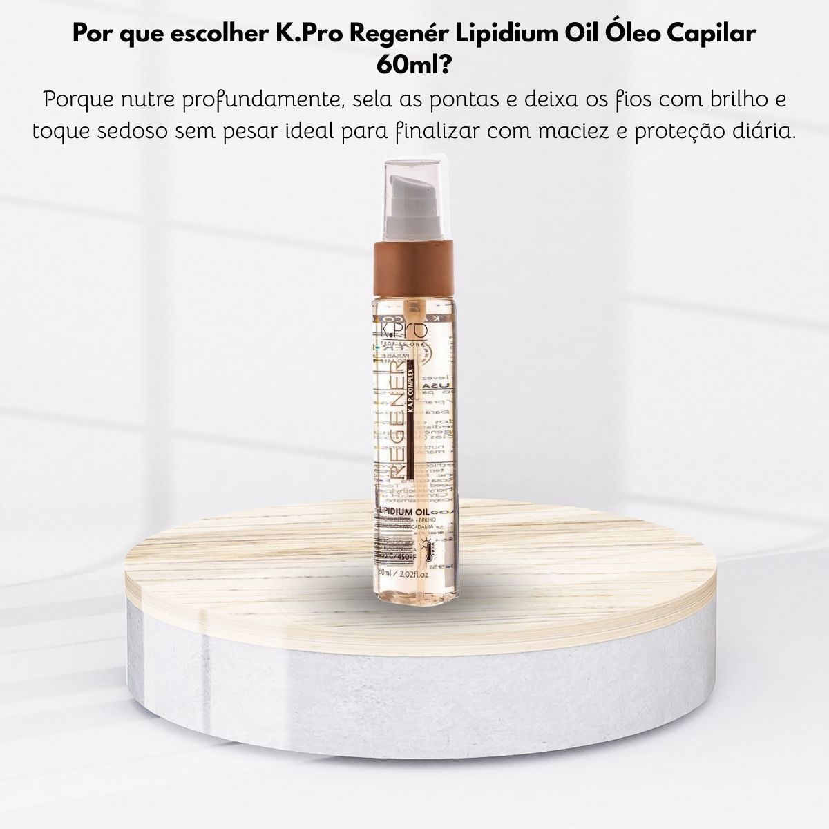 Oleo Capilar K.Pro Regenér Lipidium Oil 60 ml