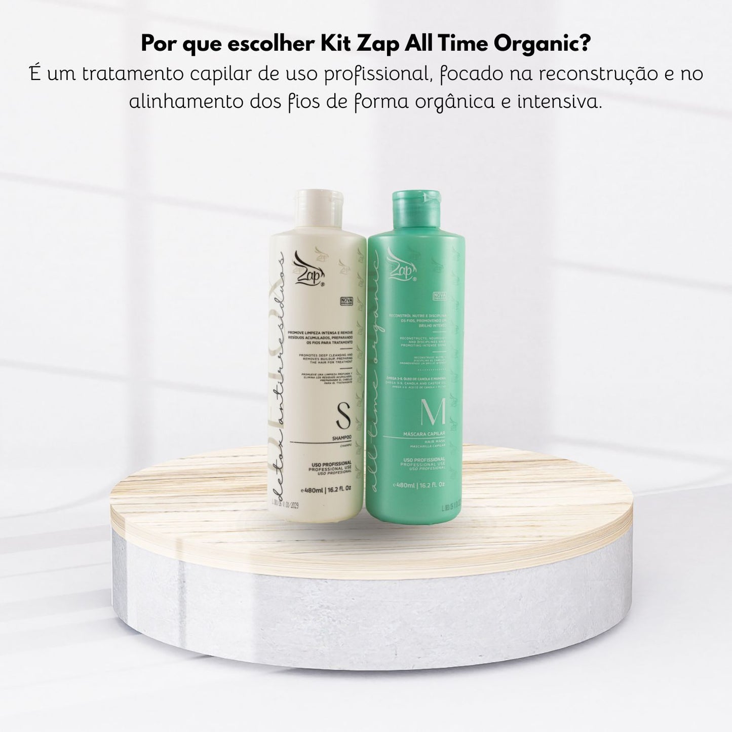 Progressiva Zap All Time Organic 2x480 ml