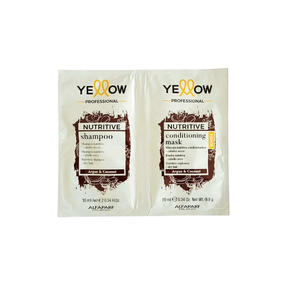 🎁 Brinde Yellow Sachê Nutritive Shampoo + Condicionador 10ml (100% off)