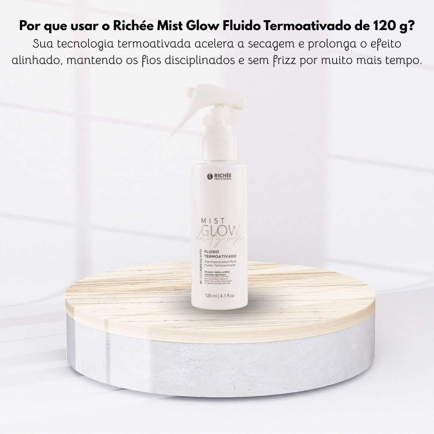 Richée Mist Glow Fluido Termoativado 120 g