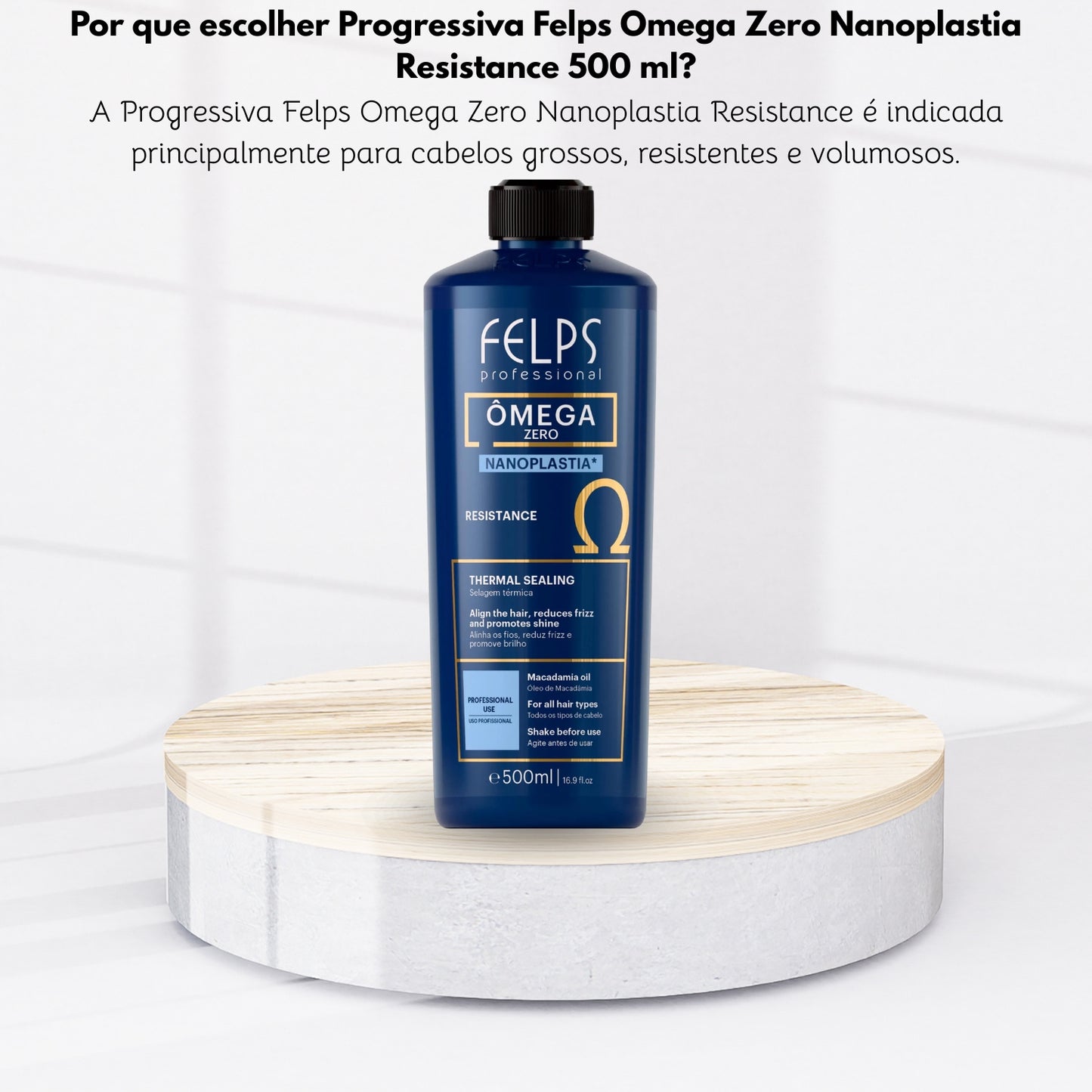 Progressiva Felps Omega Zero Nanoplastia Resistance 500 ml
