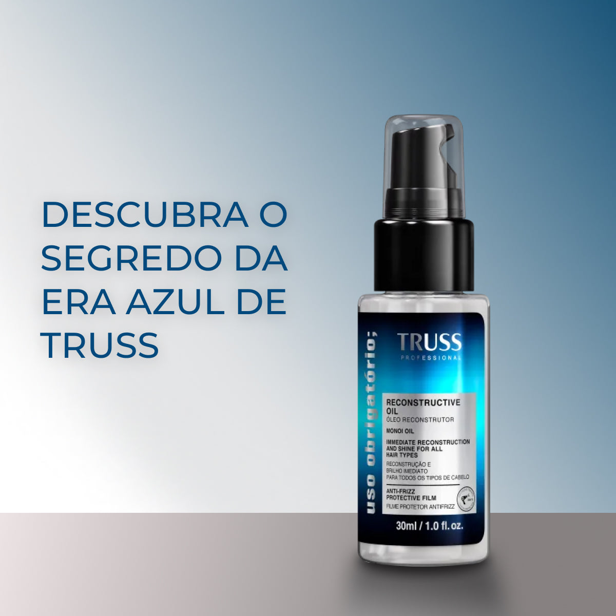 Oleo Truss Uso Obrigatório Reconstrutor 30 ml