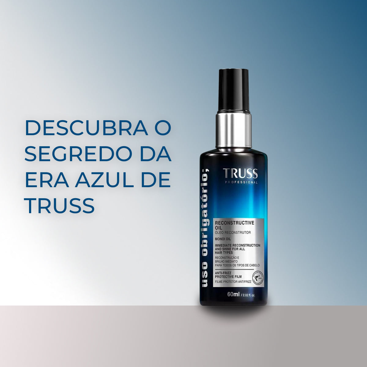 Oleo Truss Uso Obrigatório Reconstrutor 60 ml