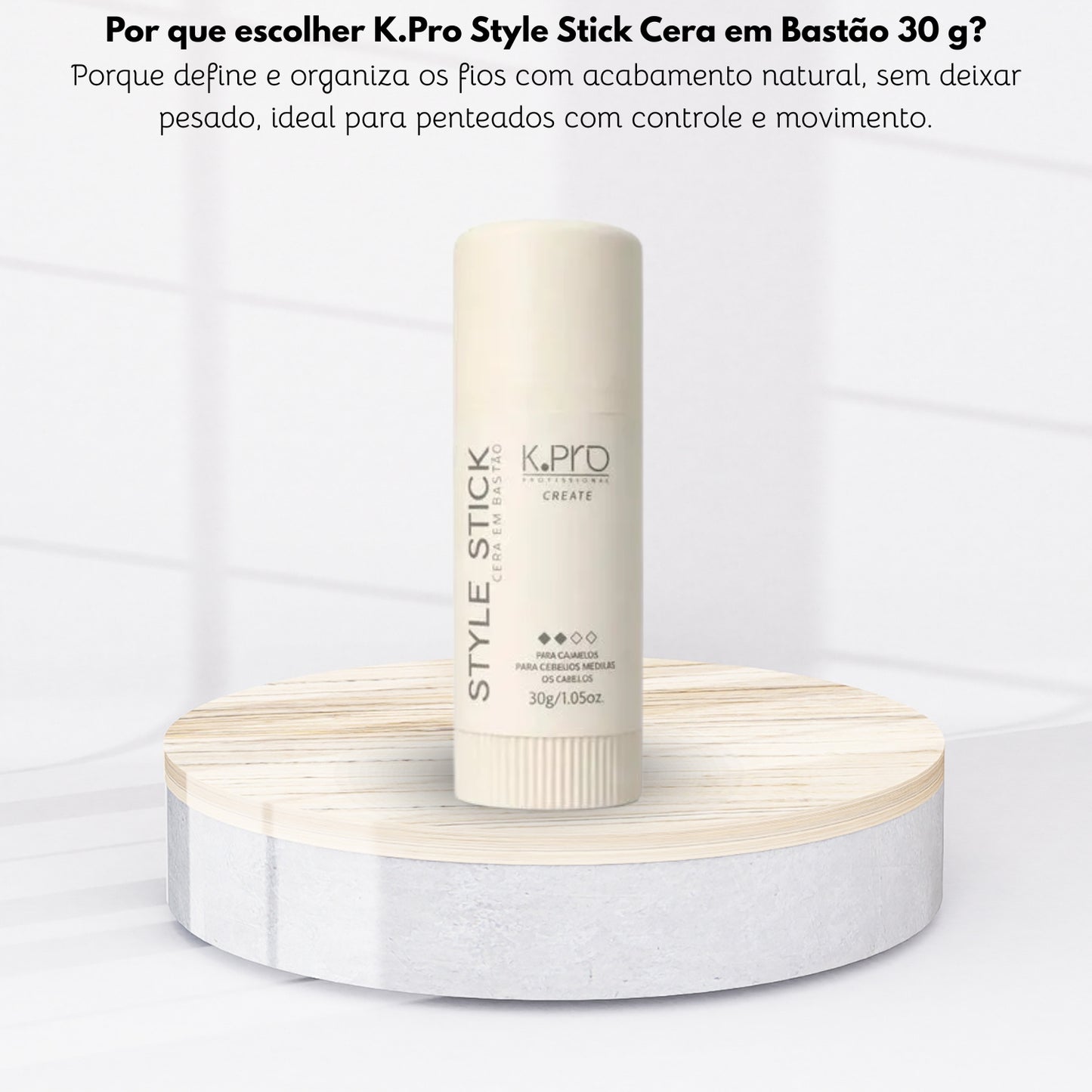 K.Pro Style Stick Cera em Bastão 30 g