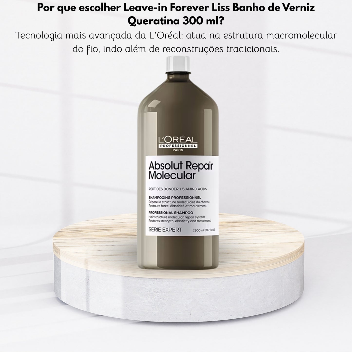 Shampoo Loreal Absolut Repair Molecular 1500 ml