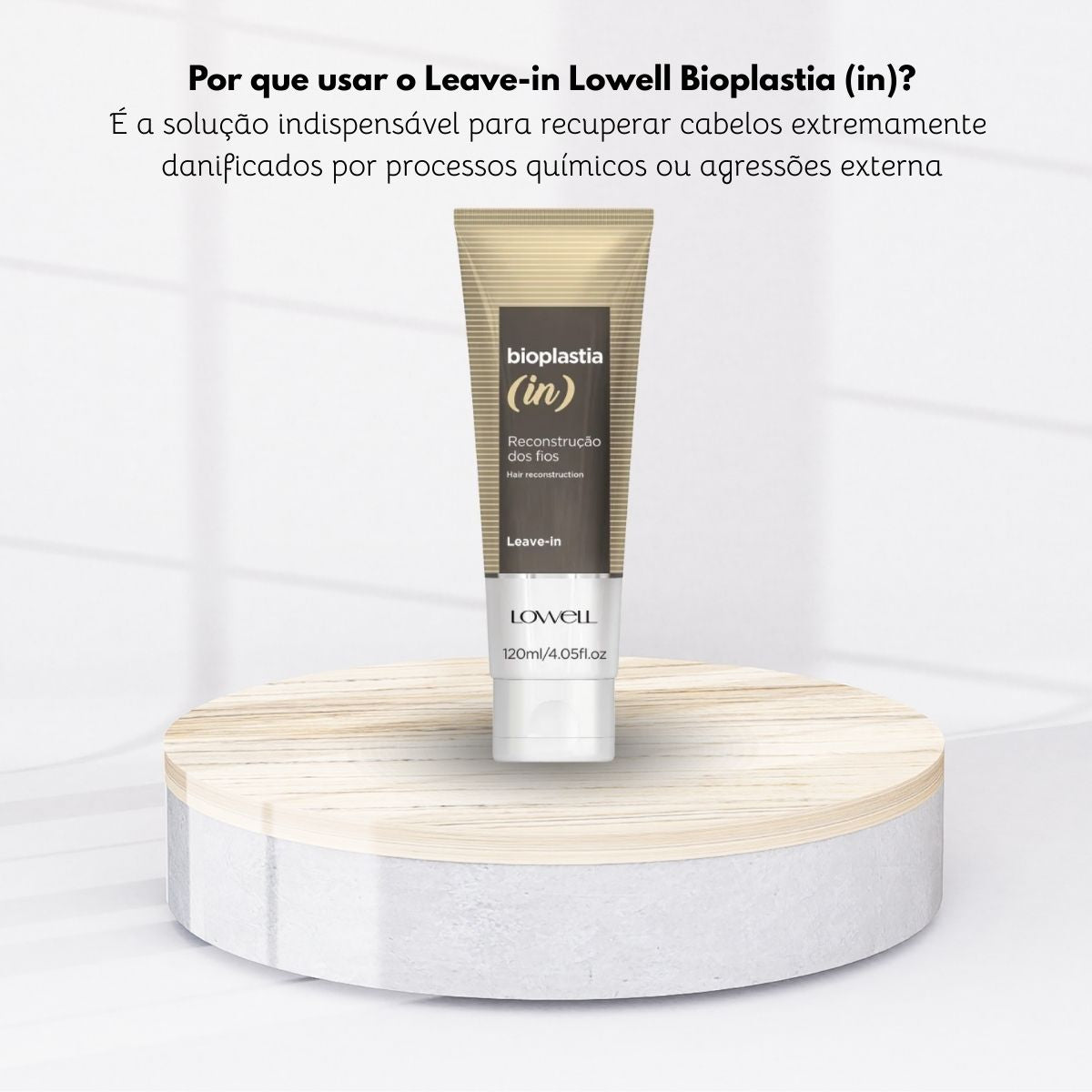 Leave-in Lowell Bioplastia in 120 ml