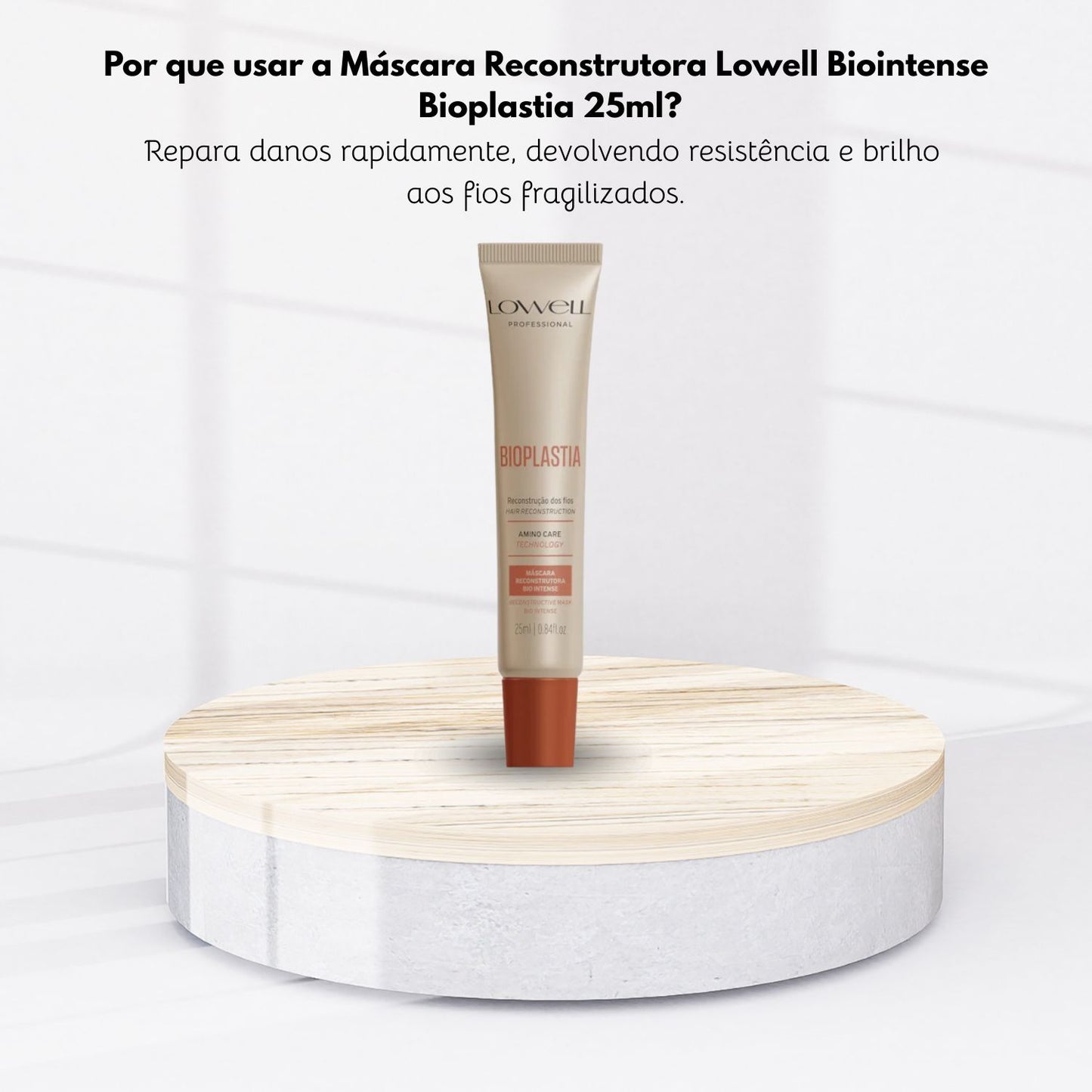 Máscara Lowell Bioplastia Reconstrução e Hidratação 25 ml