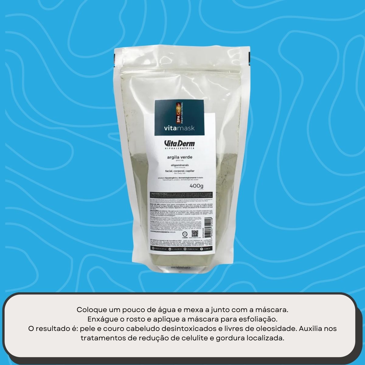 Vita Derm Argila Verde 400 g