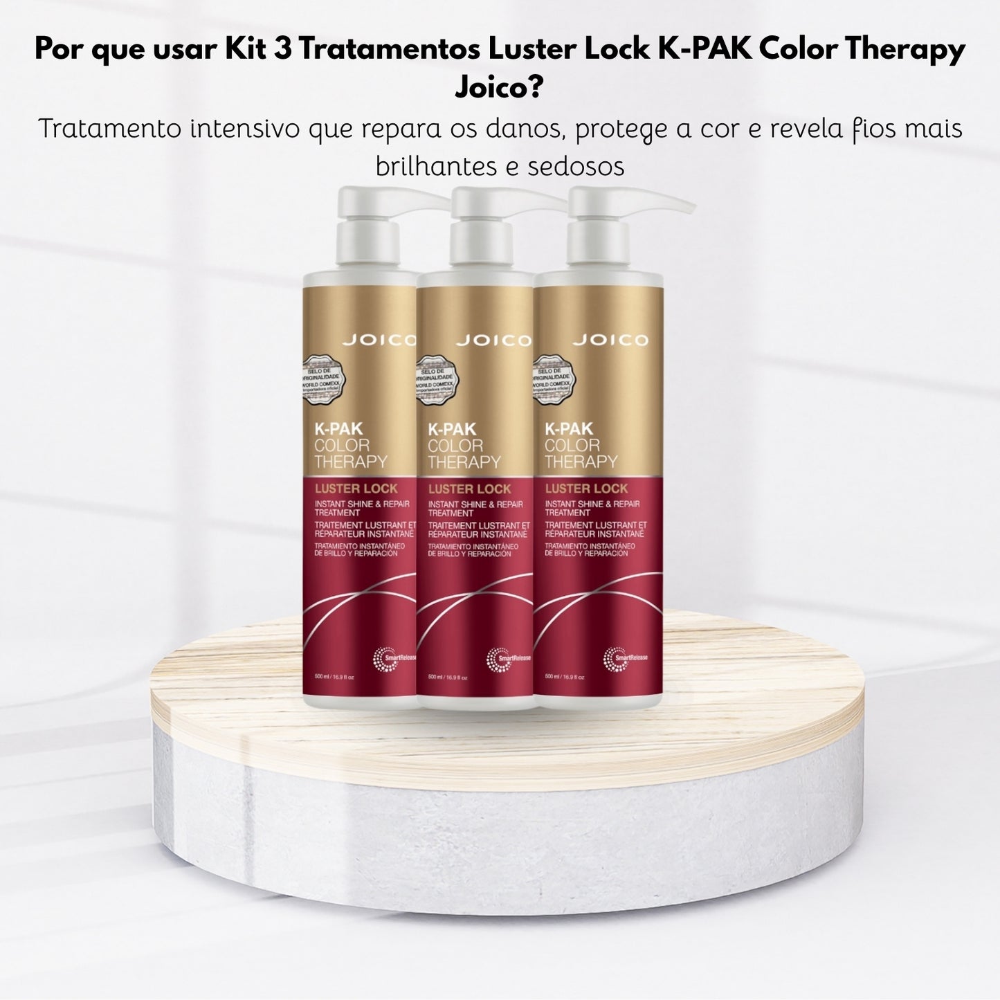 Kit Joico K-PAK Color Therapy Luster Lock 3 Máscara 500 ml