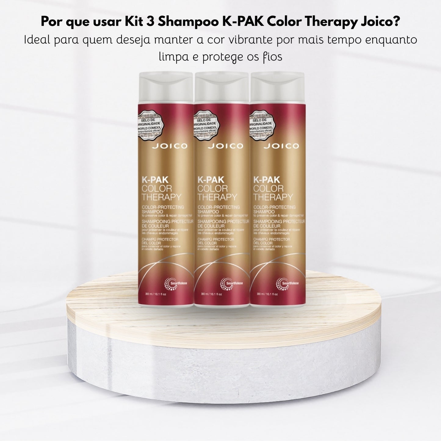 Kit Joico K-PAK Color Therapy 3 Shampoo 300 ml