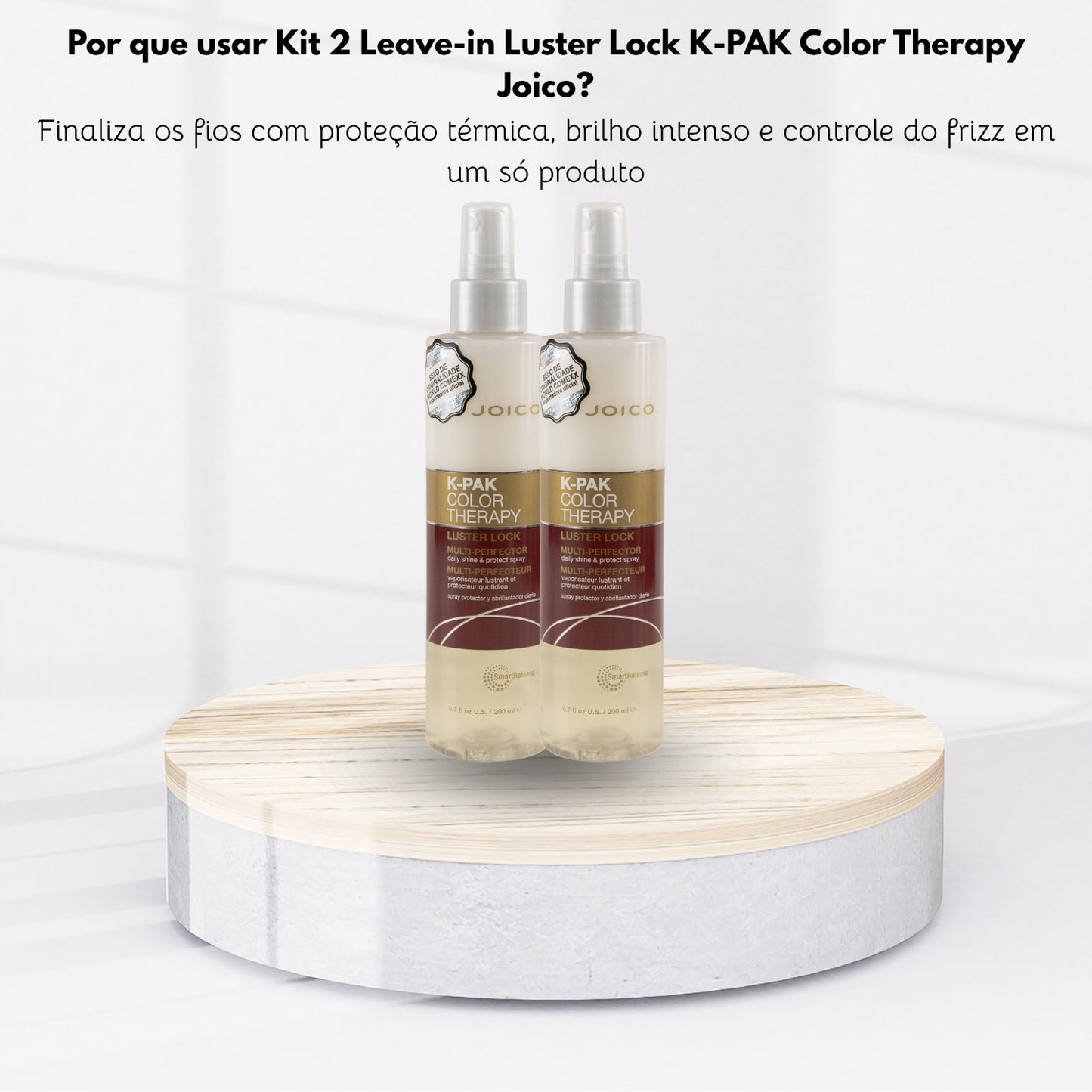 Kit Joico K-PAK Color Therapy Luster Lock 2 Leave-in 200 ml