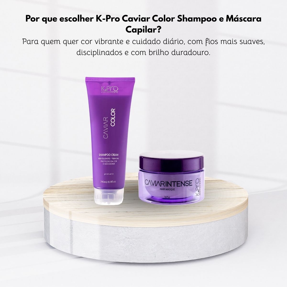Kit K.Pro Caviar Color Home Care (2 Produtos)