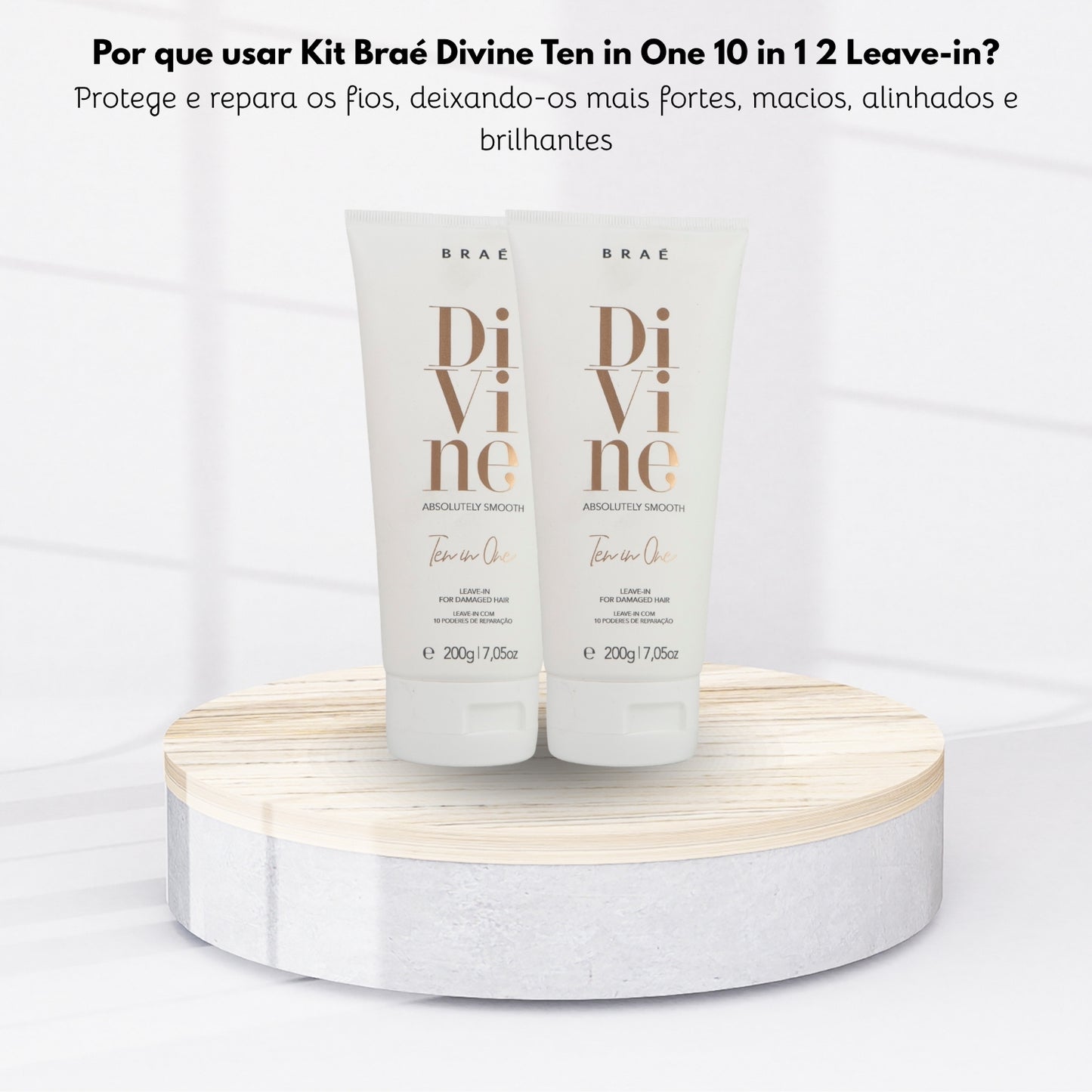 Kit Braé Divine Ten in One 10 in 1 2 Leave-in 200 g