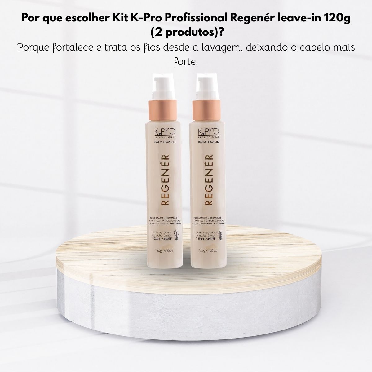 Kit K.Pro Regenér 2 Balm Leave-In 120 g