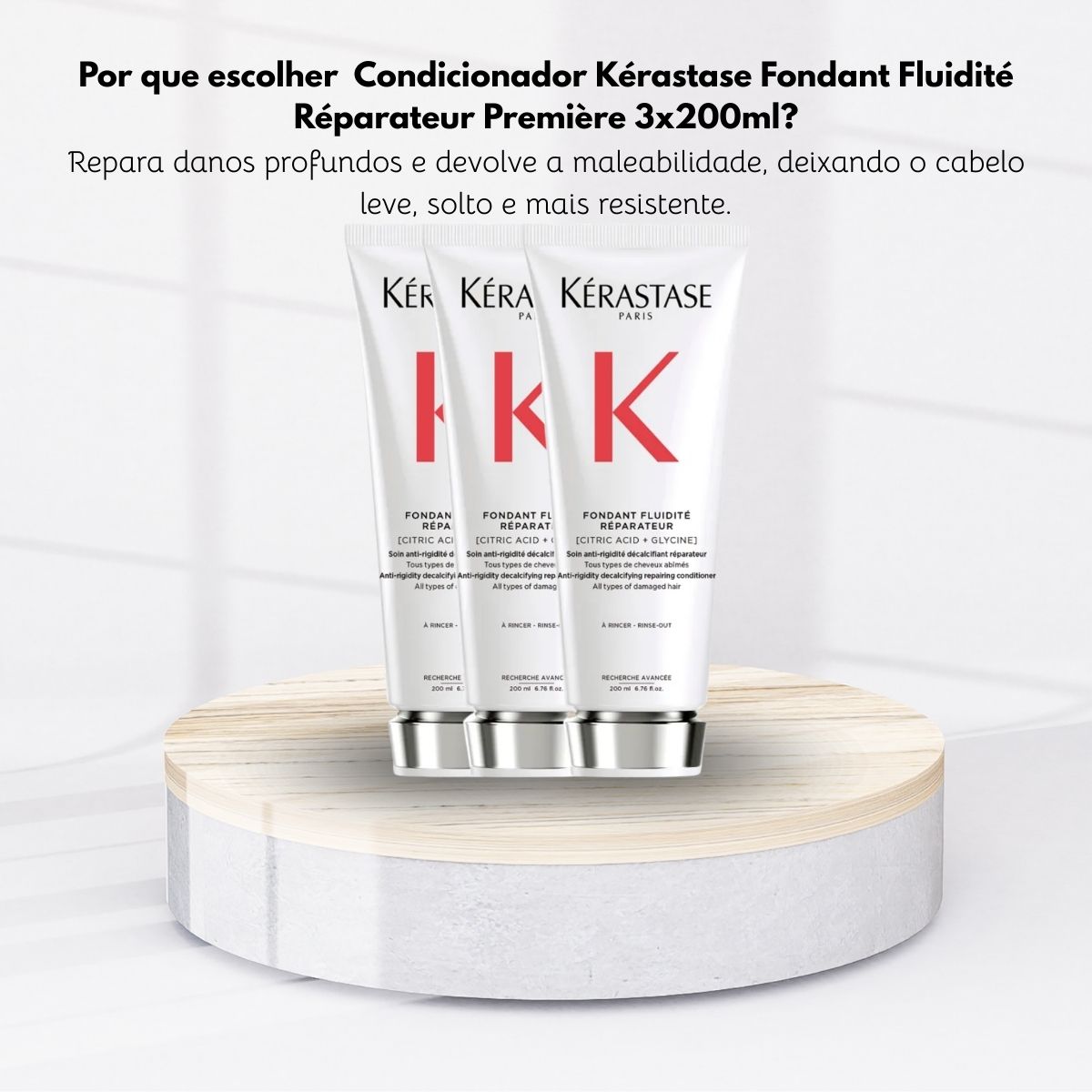Kit Kérastase Première Fondant 3 Condicionador 200 ml