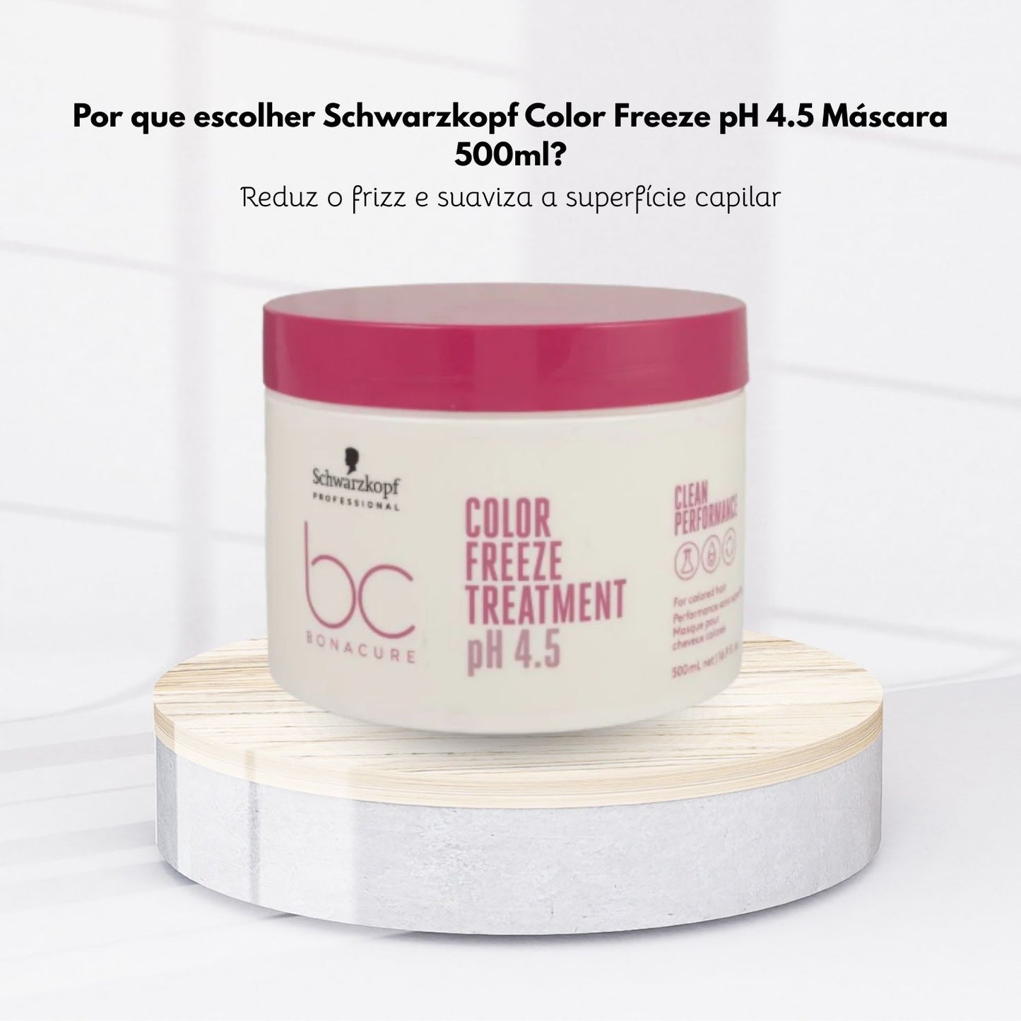 Máscara Schwarzkopf Color Freeze pH 4.5 500 ml