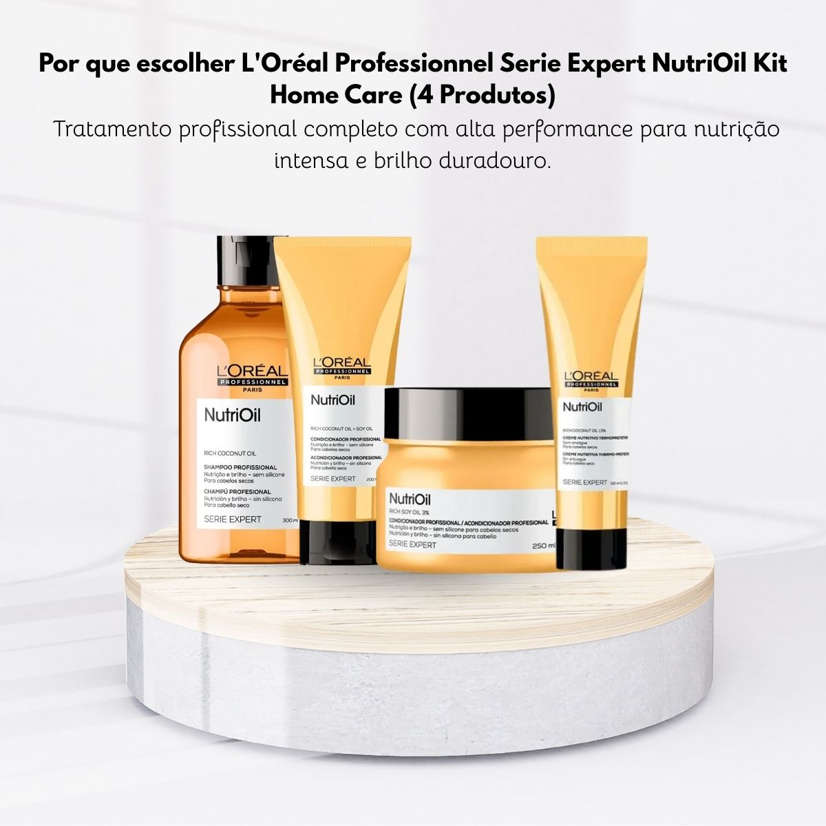 Kit Loreal NutriOil Home Care (4 Produtos)