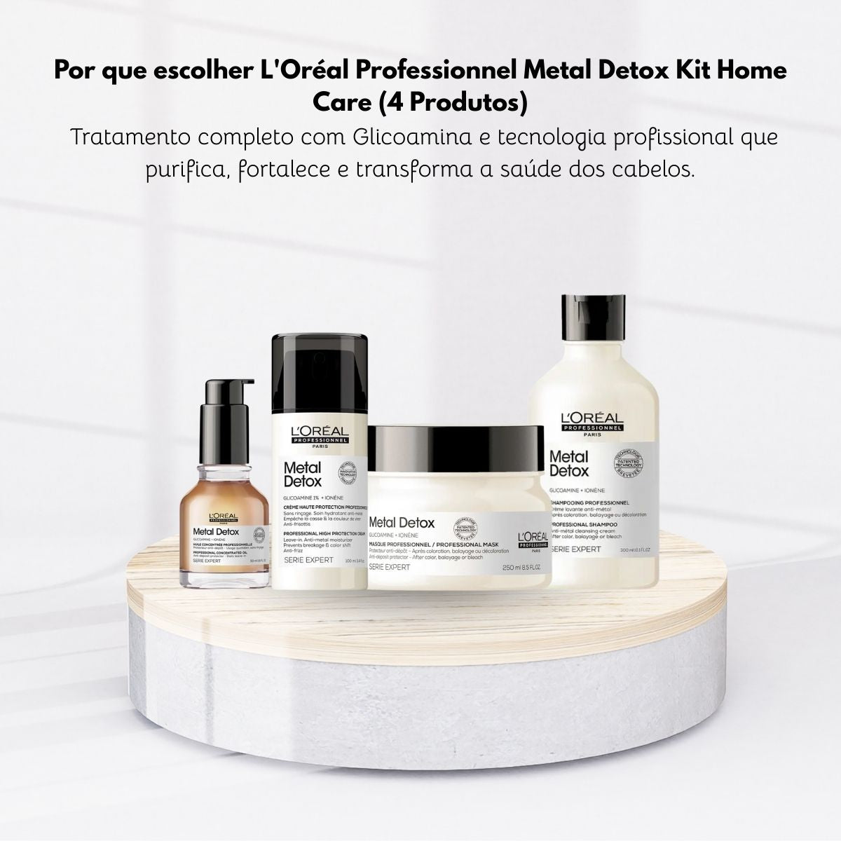 Kit Loreal Metal Detox Home Care (4 Produtos)