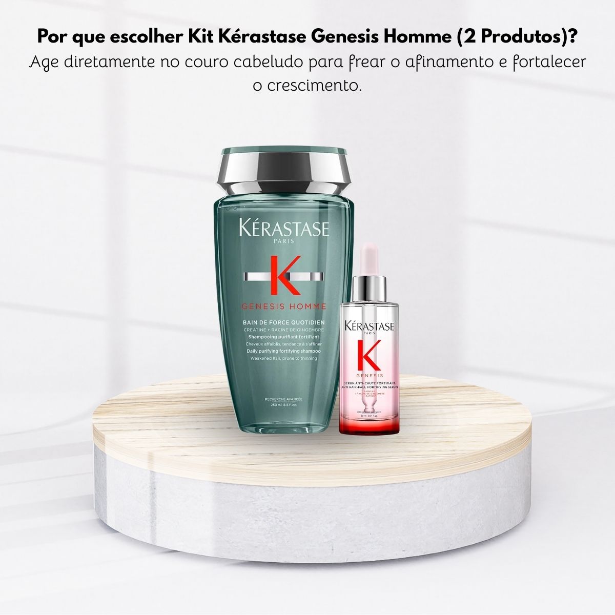 Kit Kérastase Genesis Homme Fortificante (2 Produtos)