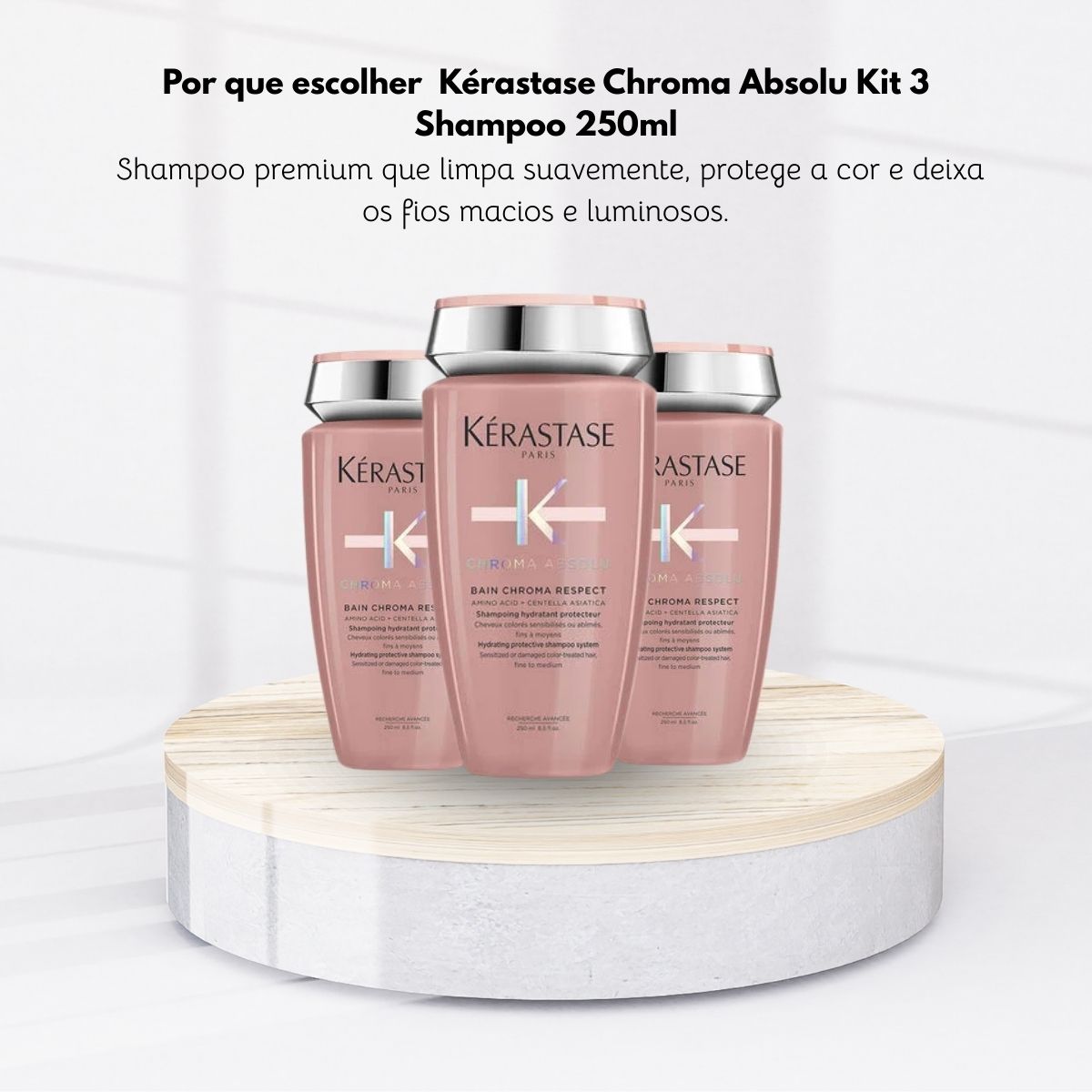 Kit Kérastase Chroma Absolu 3 Shampoo 250 ml