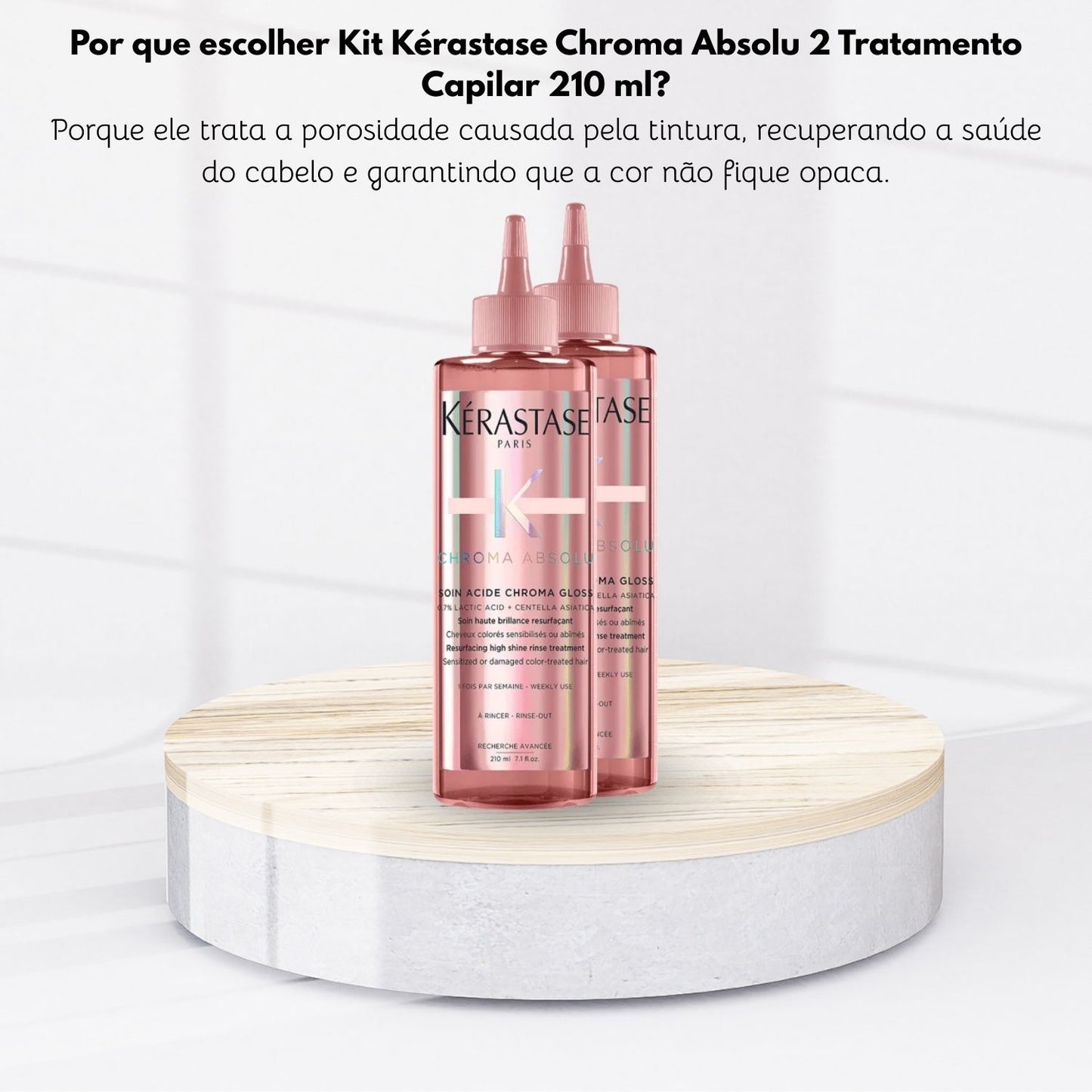 Kit Kérastase Chroma Absolu 2 Tratamento Capilar 210 ml