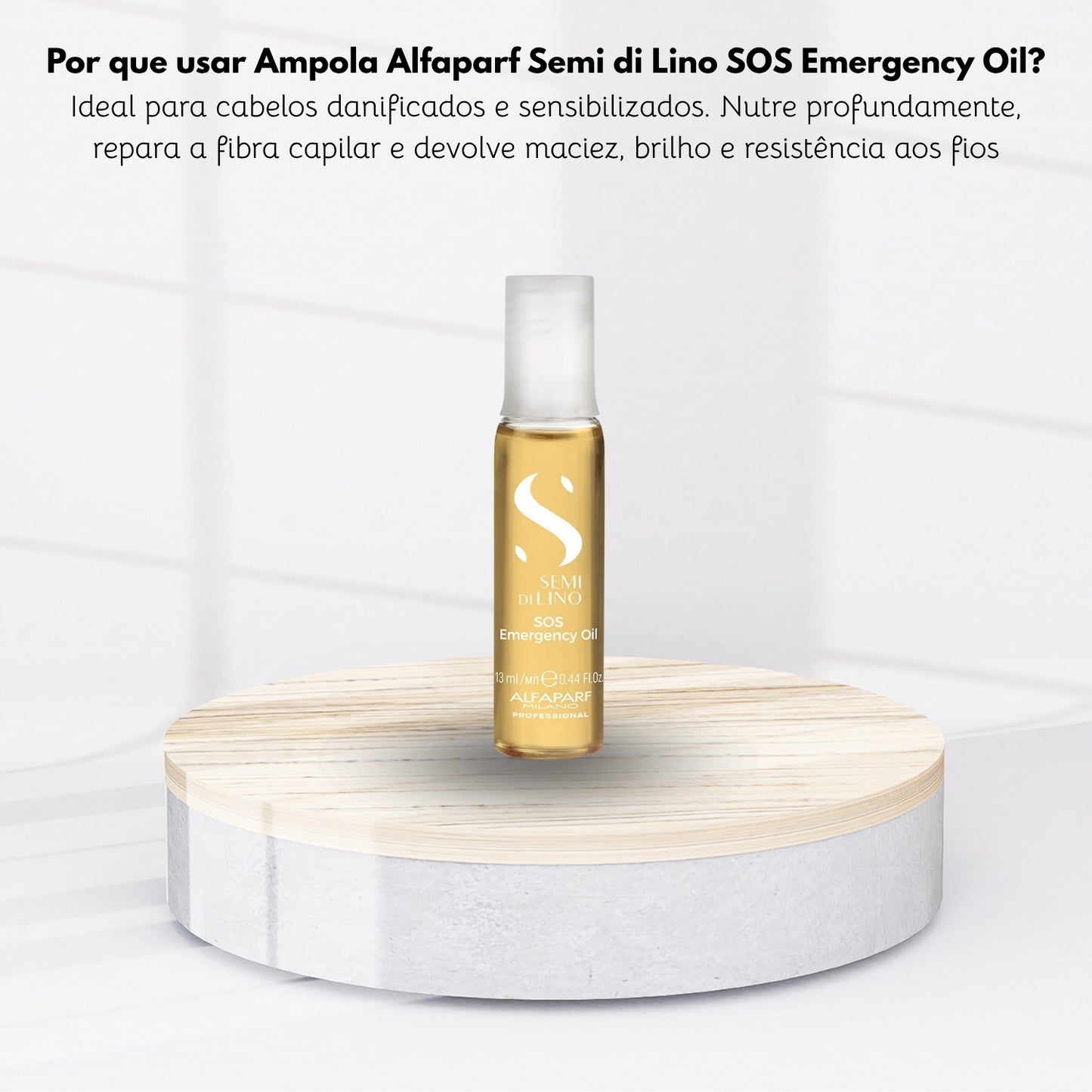 Kit Alfaparf Semi Di Lino 9 Reconstruction SOS 13 ml