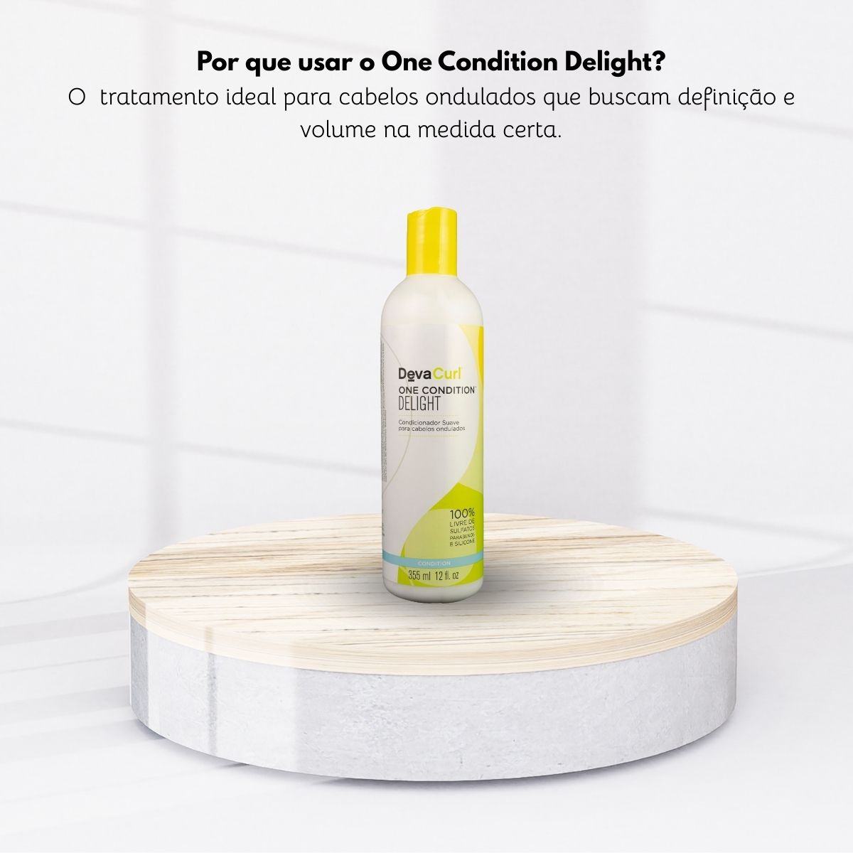 Condicionador DevaCurl One Condition Delight Suave 355 ml