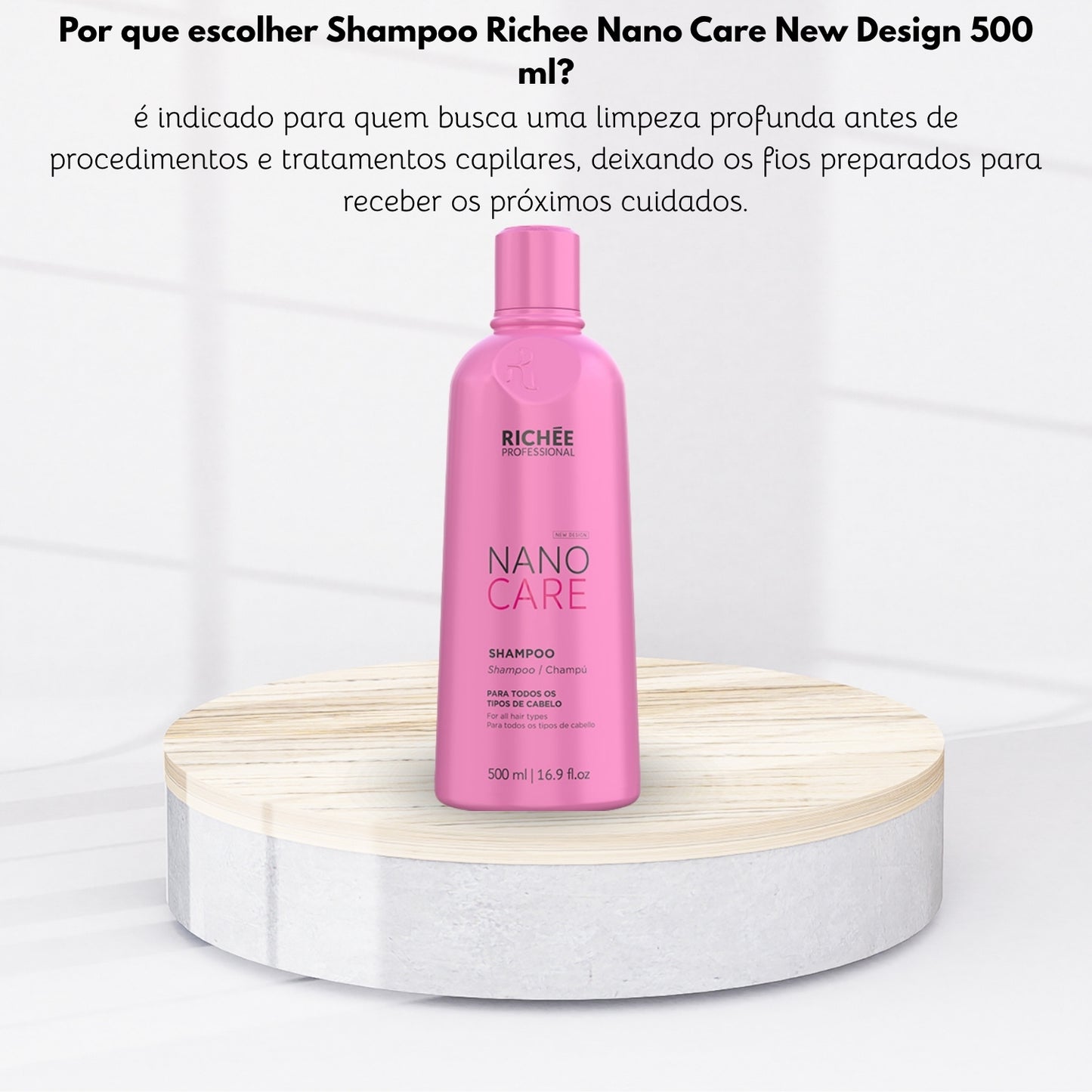 Shampoo Richee Nano Care New Design 500 ml