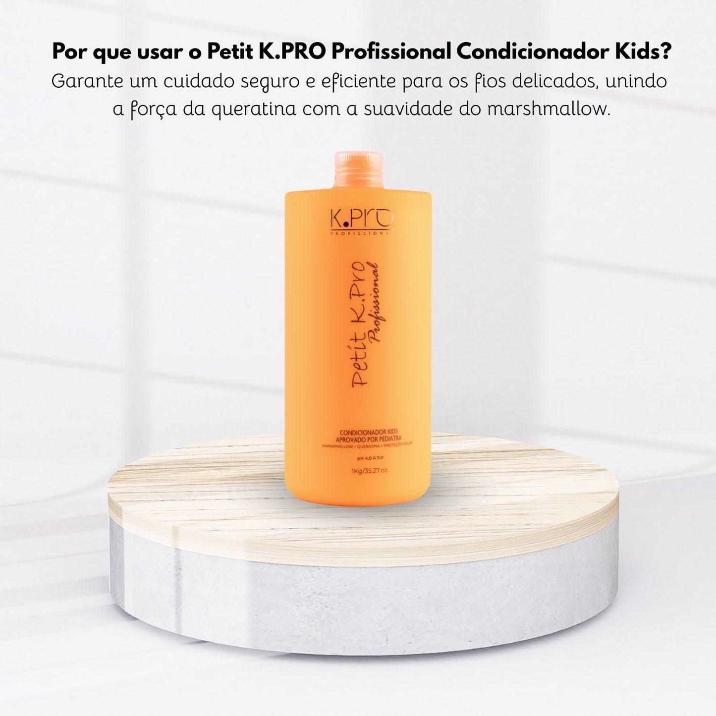 Condicionador K.Pro Petit Cuidado Suave Infantil 1 Litro