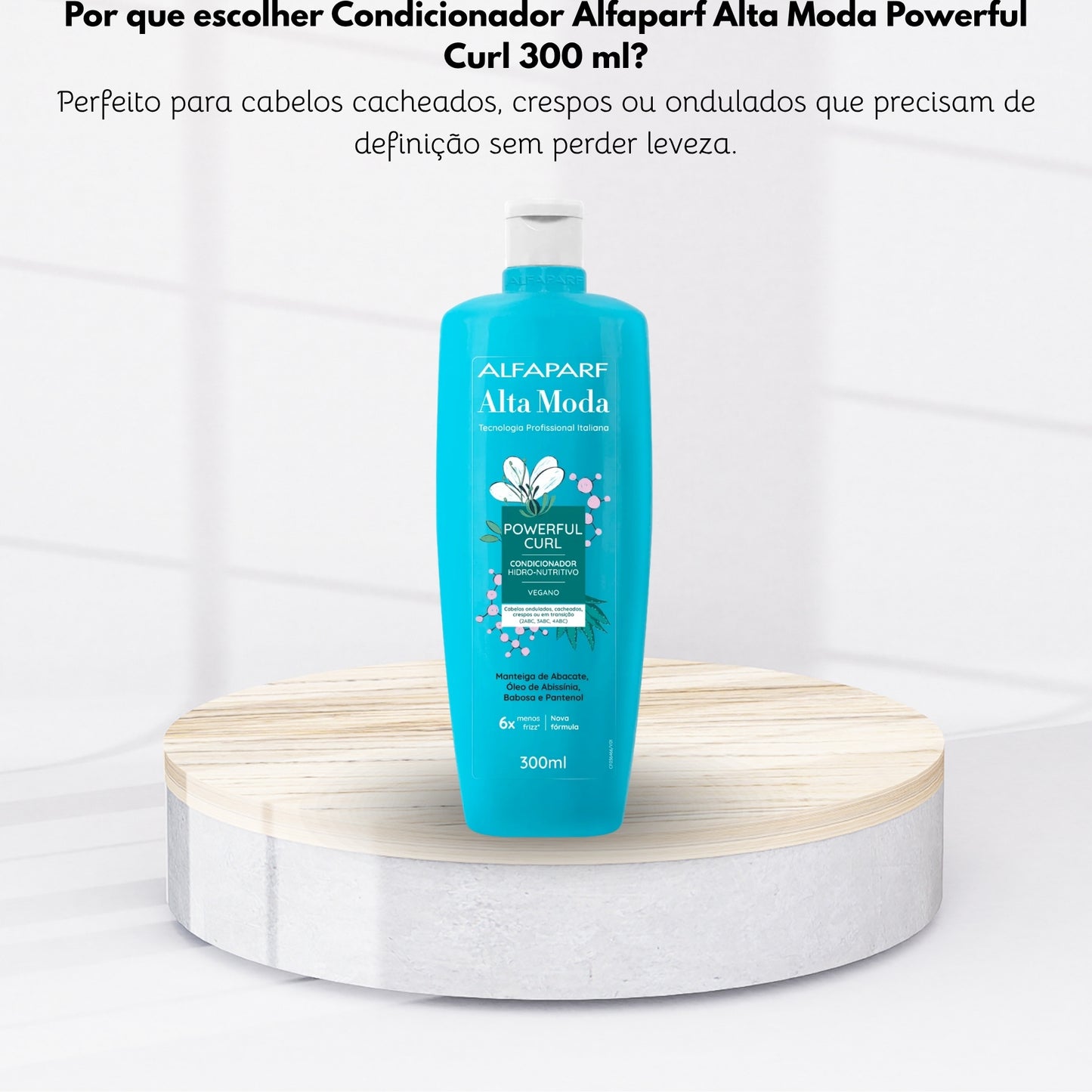 Condicionador Alfaparf Alta Moda Powerful Curl 300 ml