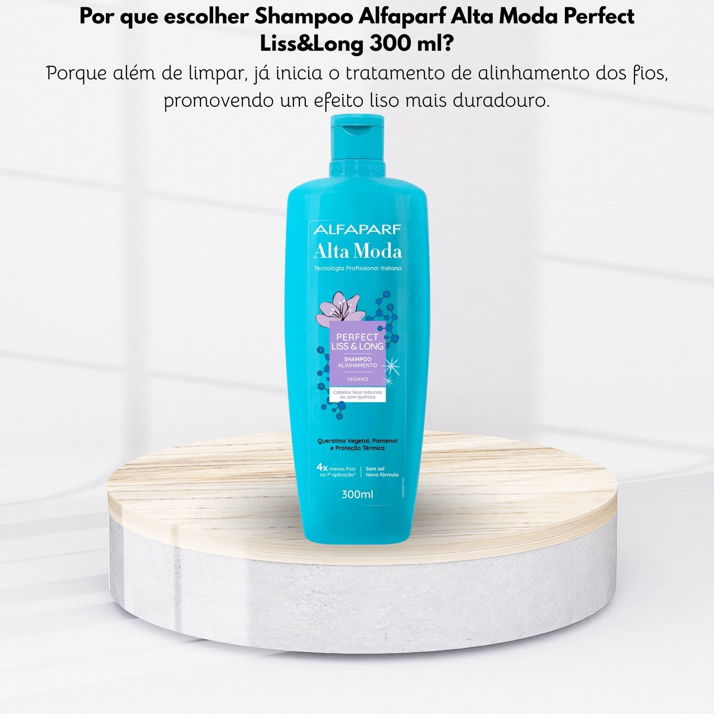 Shampoo Alfaparf Alta Moda Perfect Liss&Long 300 ml