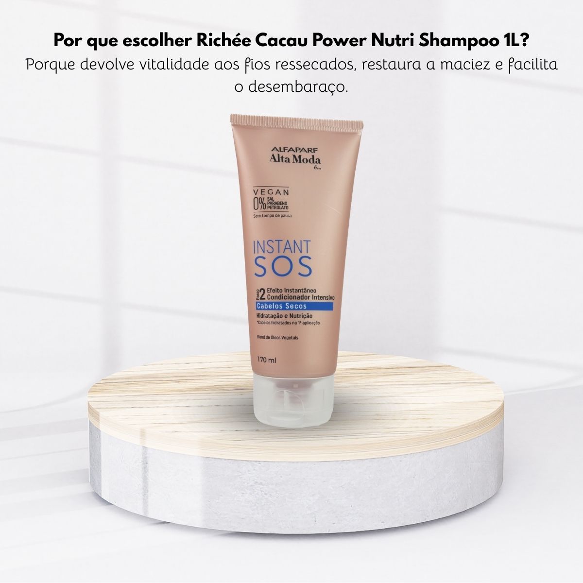 Condicionador Alfaparf Alta Moda SOS Cabelos Secos 170 ml