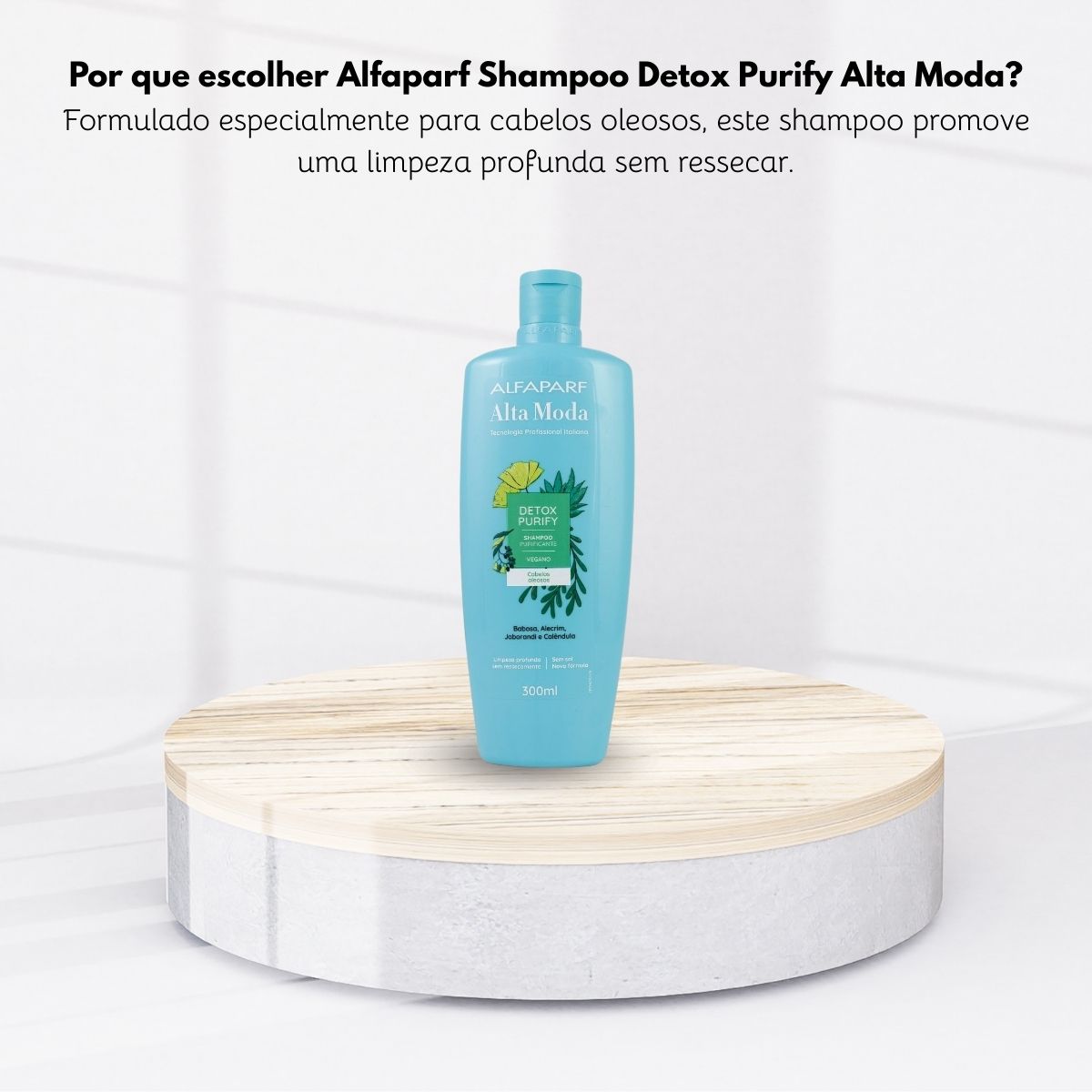 Shampoo Antirresíduo Alfaparf Alta Moda Detox Purify 300 ml