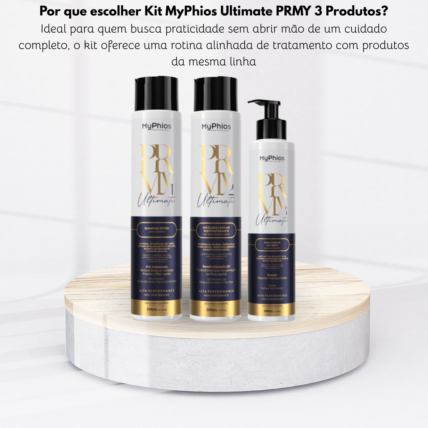 Kit MyPhios Ultimate PRMY 3 Produtos
