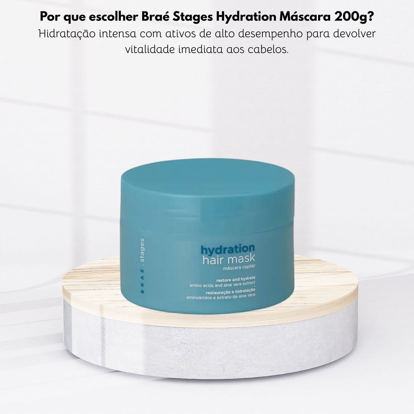 Máscara Braé Stages Hydration 200 g