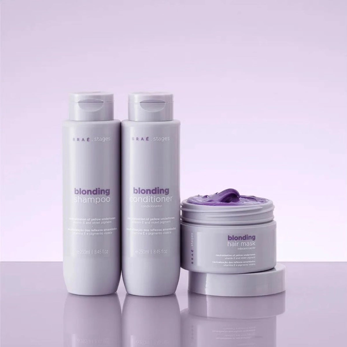 Shampoo Braé Stages Blonding 250 ml