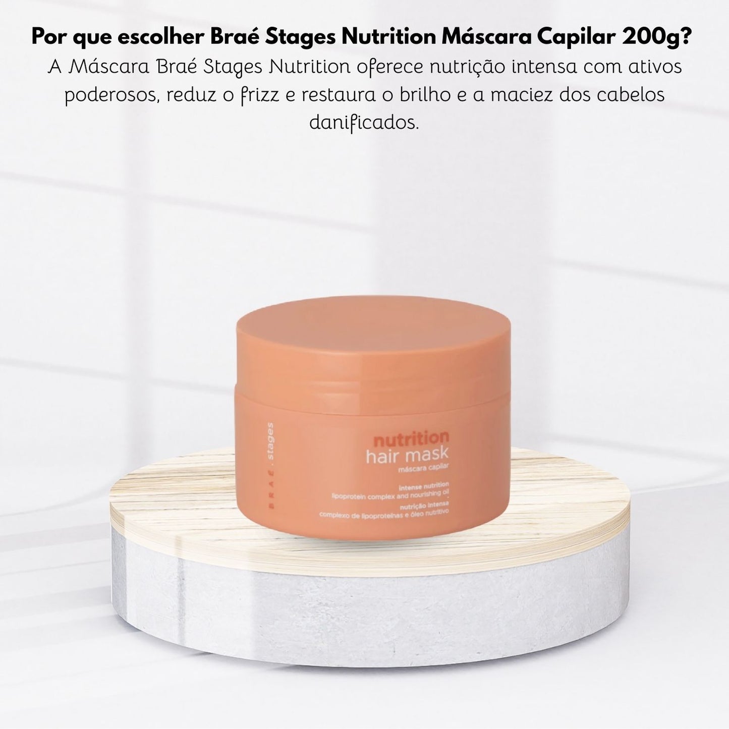 Máscara Braé Stages Nutrition 200 g
