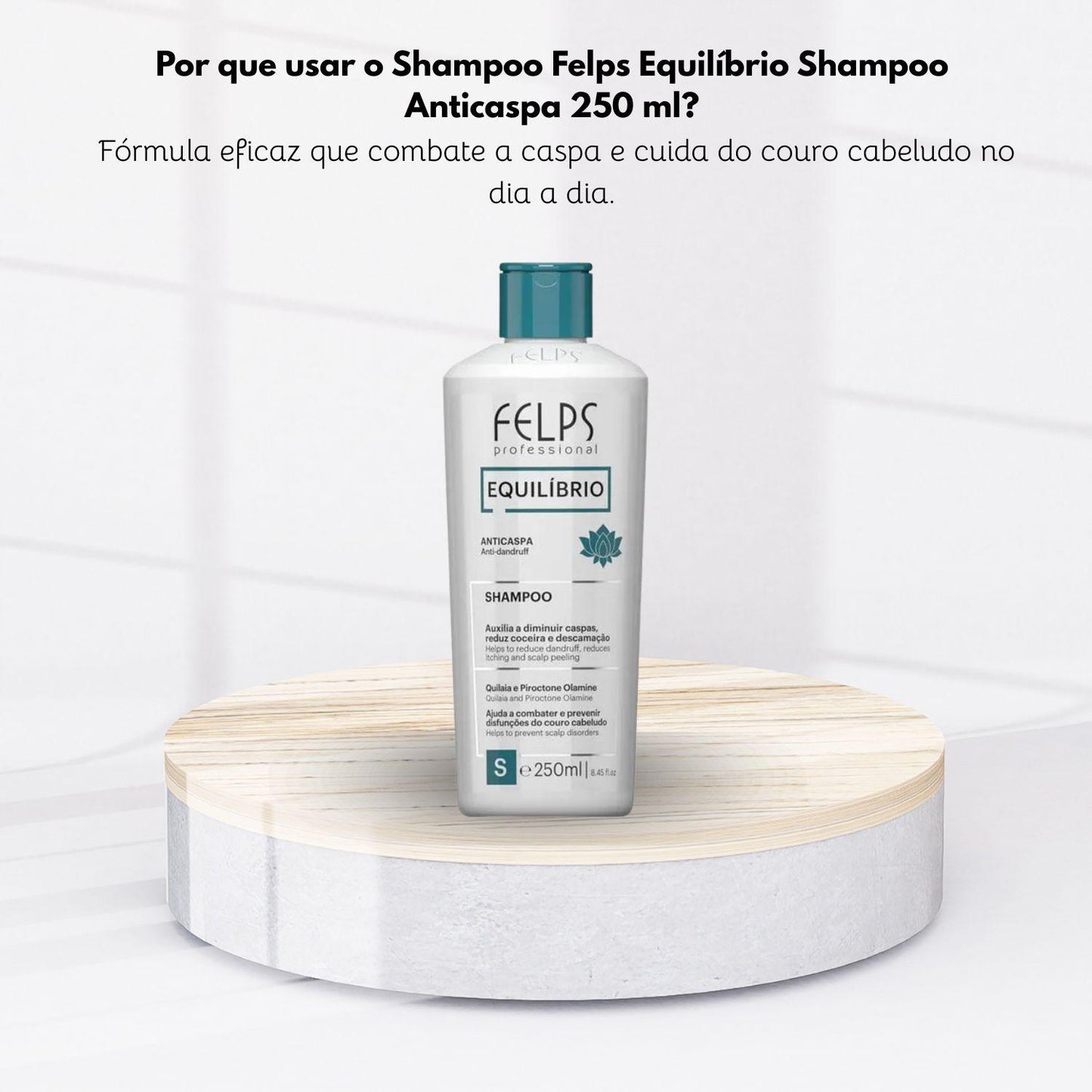 Shampoo Felps Equilíbrio Shampoo Anticaspa 250 ml